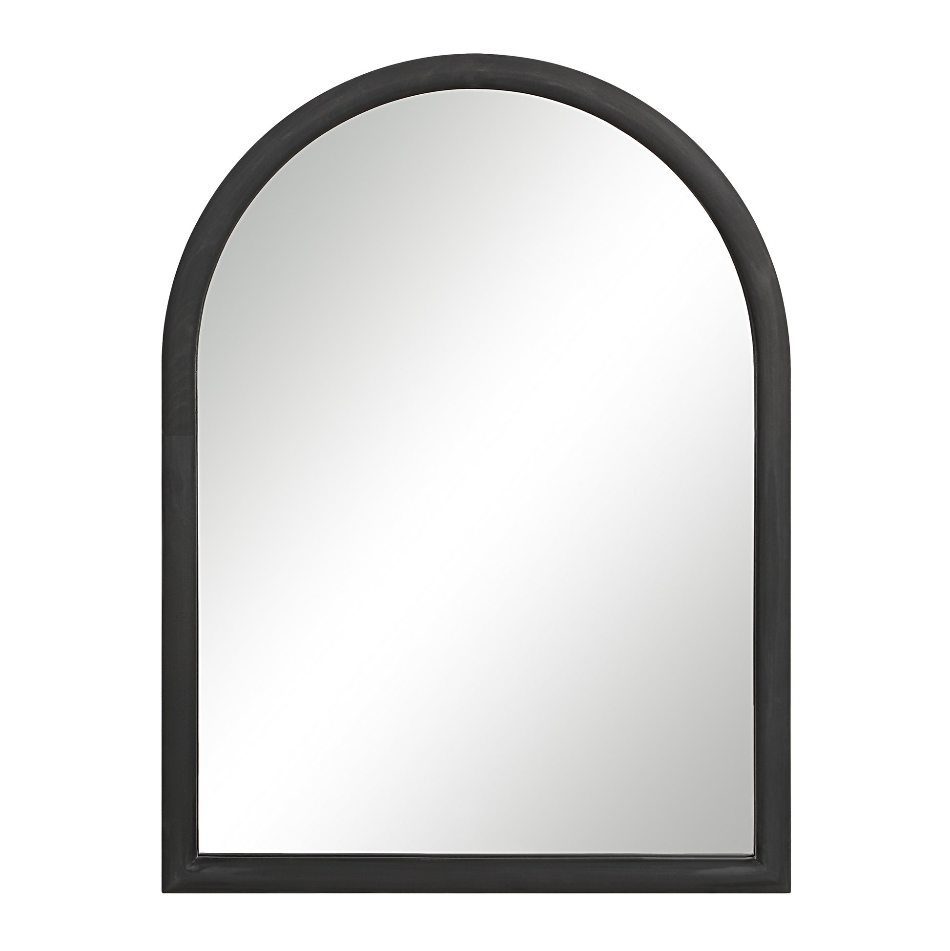 Olfito 24" H x 18" W Wall Mirror, Black-Mirror-DECOROLALA