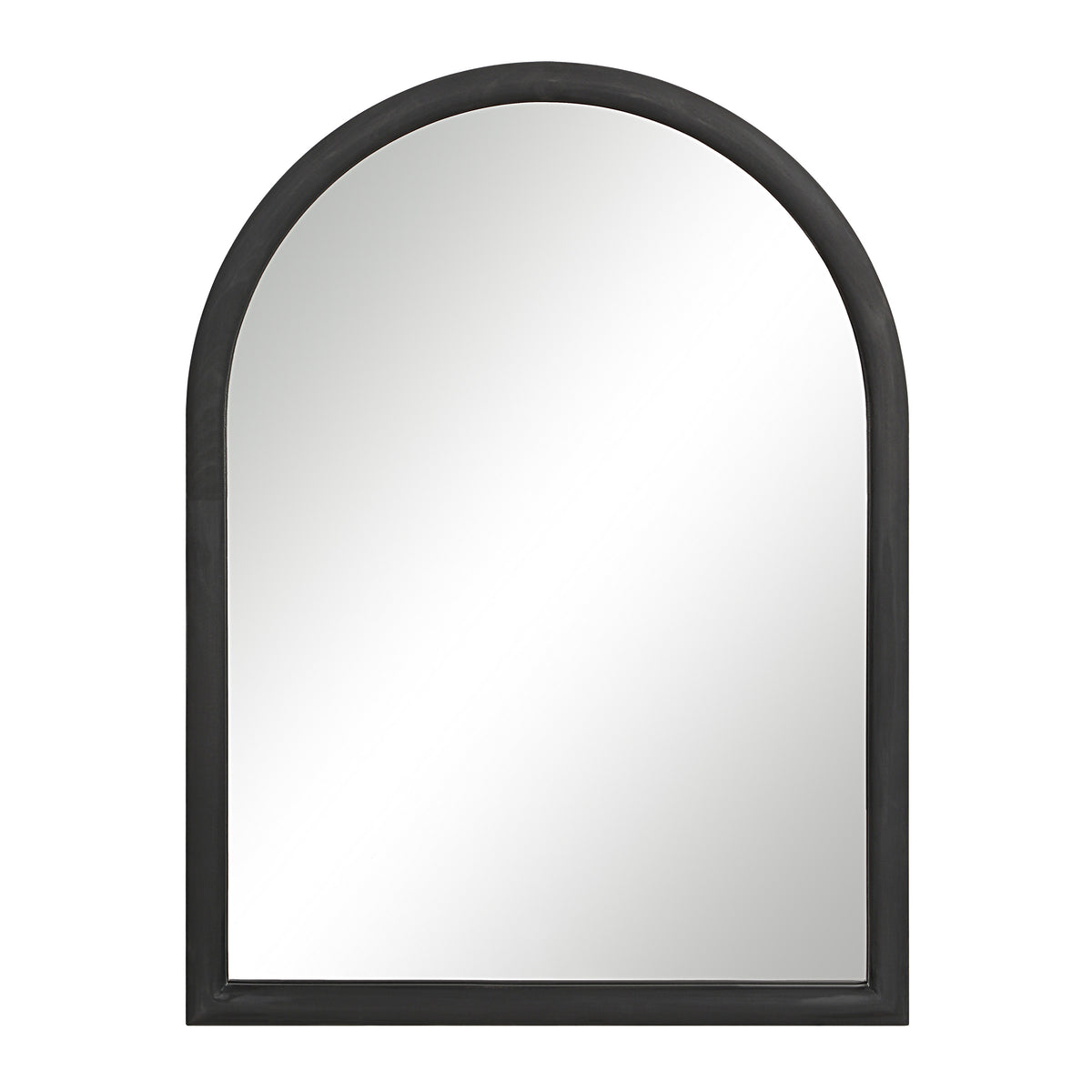 Olfito 24" H x 18" W Wall Mirror, Black-Mirrors-DECOROLALA