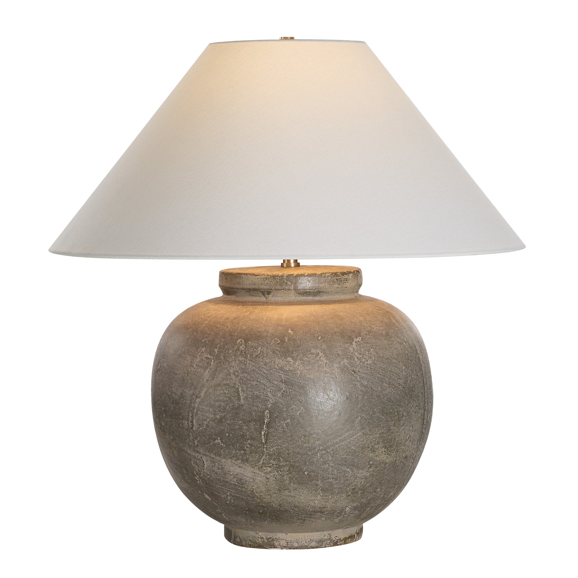 Olivia 25" Length Table Lamp, GREEN-Table Lamp-DECOROLALA