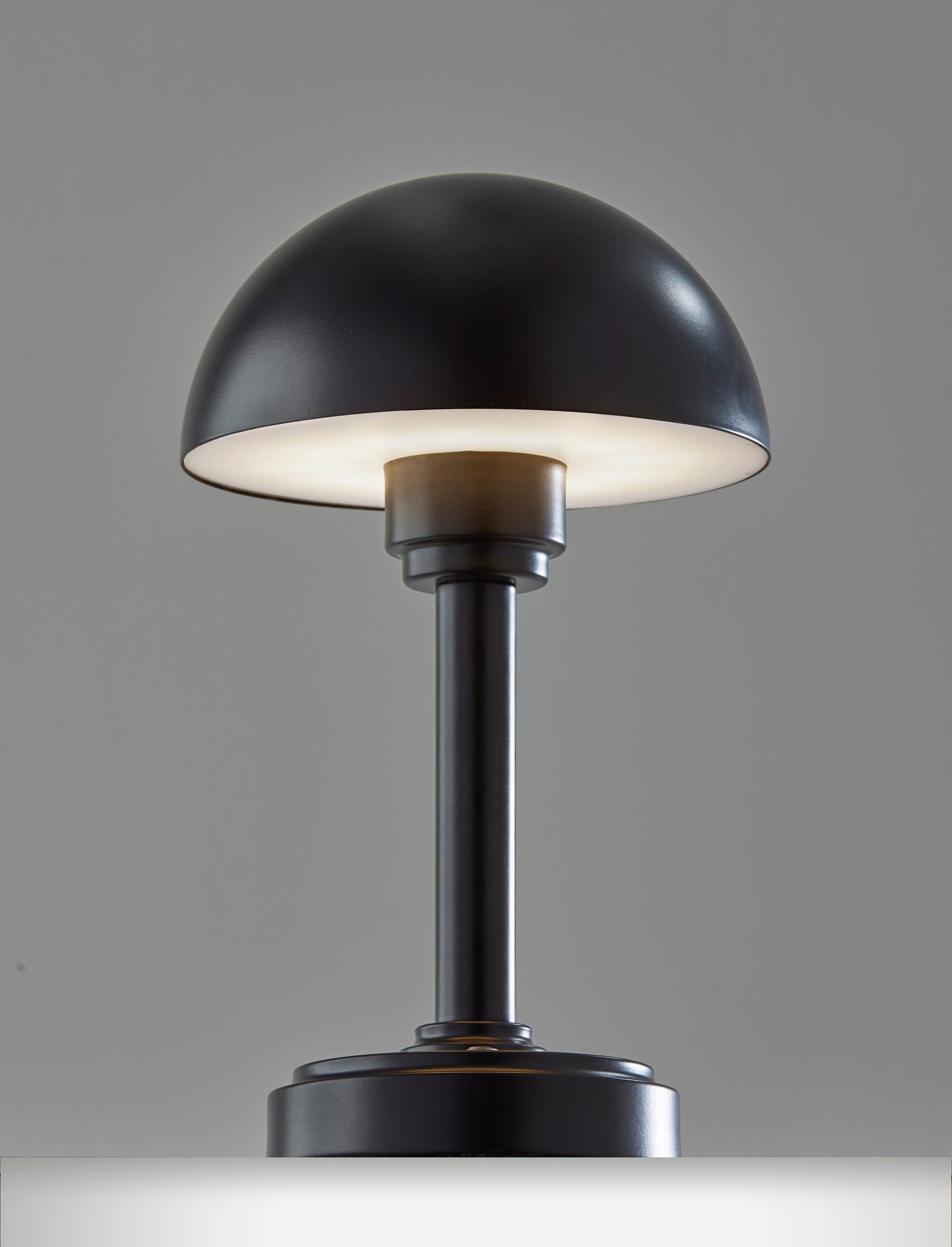 Ollie LED Cordless Table Lamp- Black-Lighting-DECOROLALA