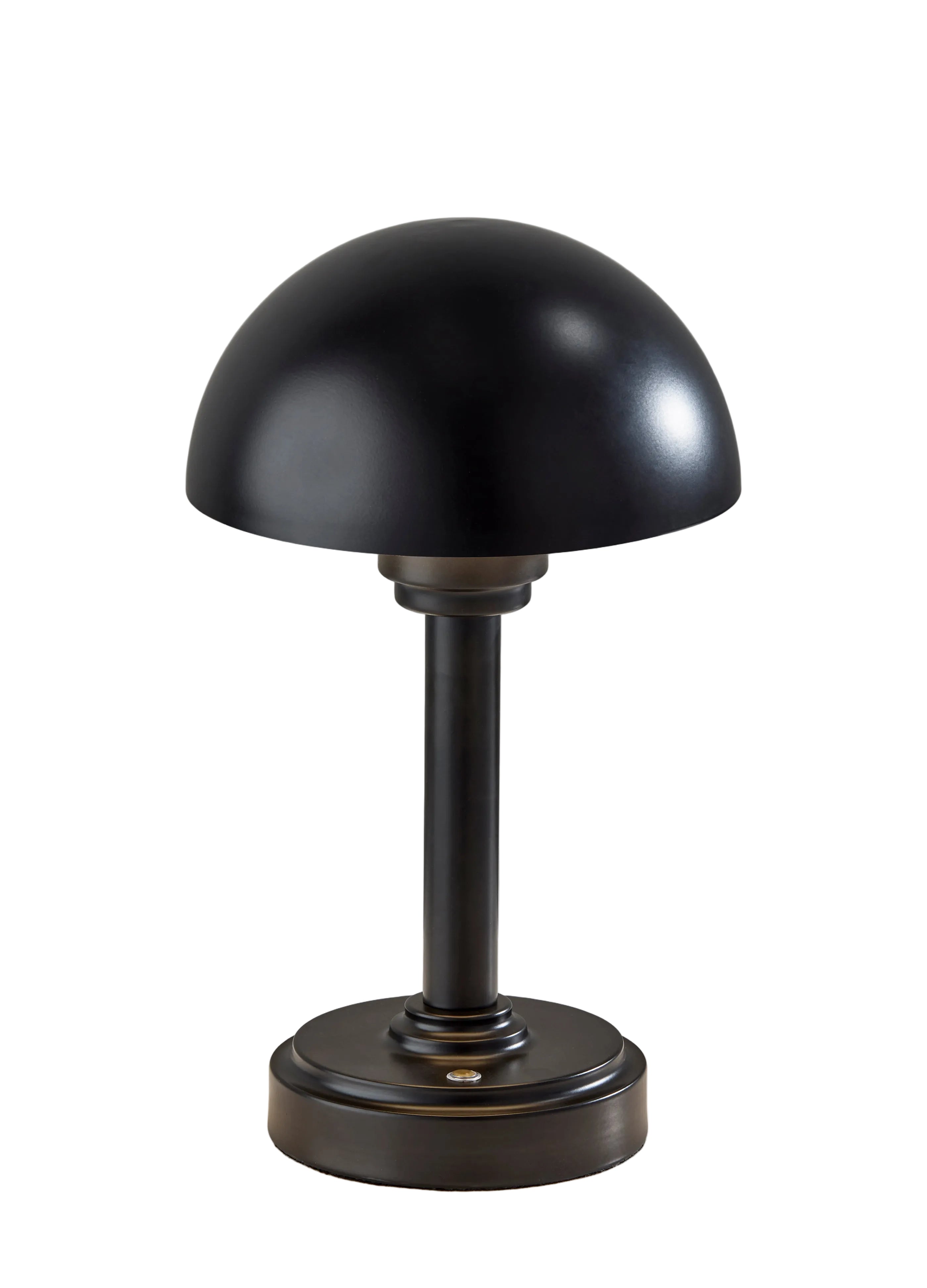 Ollie LED Cordless Table Lamp- Black-Lighting-DECOROLALA