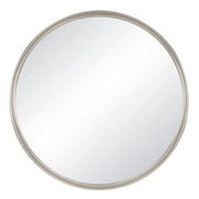 Oltimo 40" Tall Round Wall Mirror, Grey-Mirrors-DECOROLALA