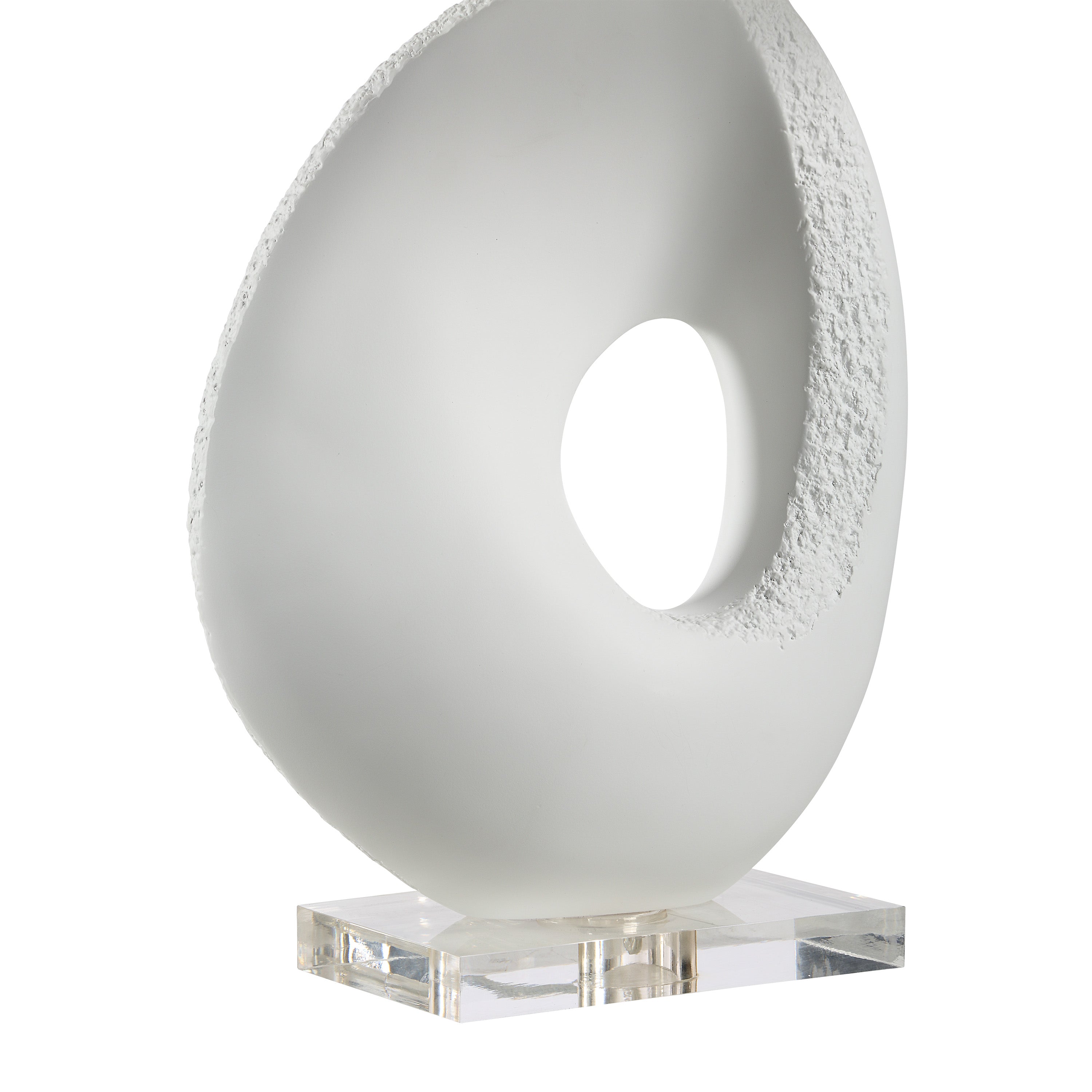 Opalis 29" White Table Lamp with Linen Shade-Table Lamp-DECOROLALA