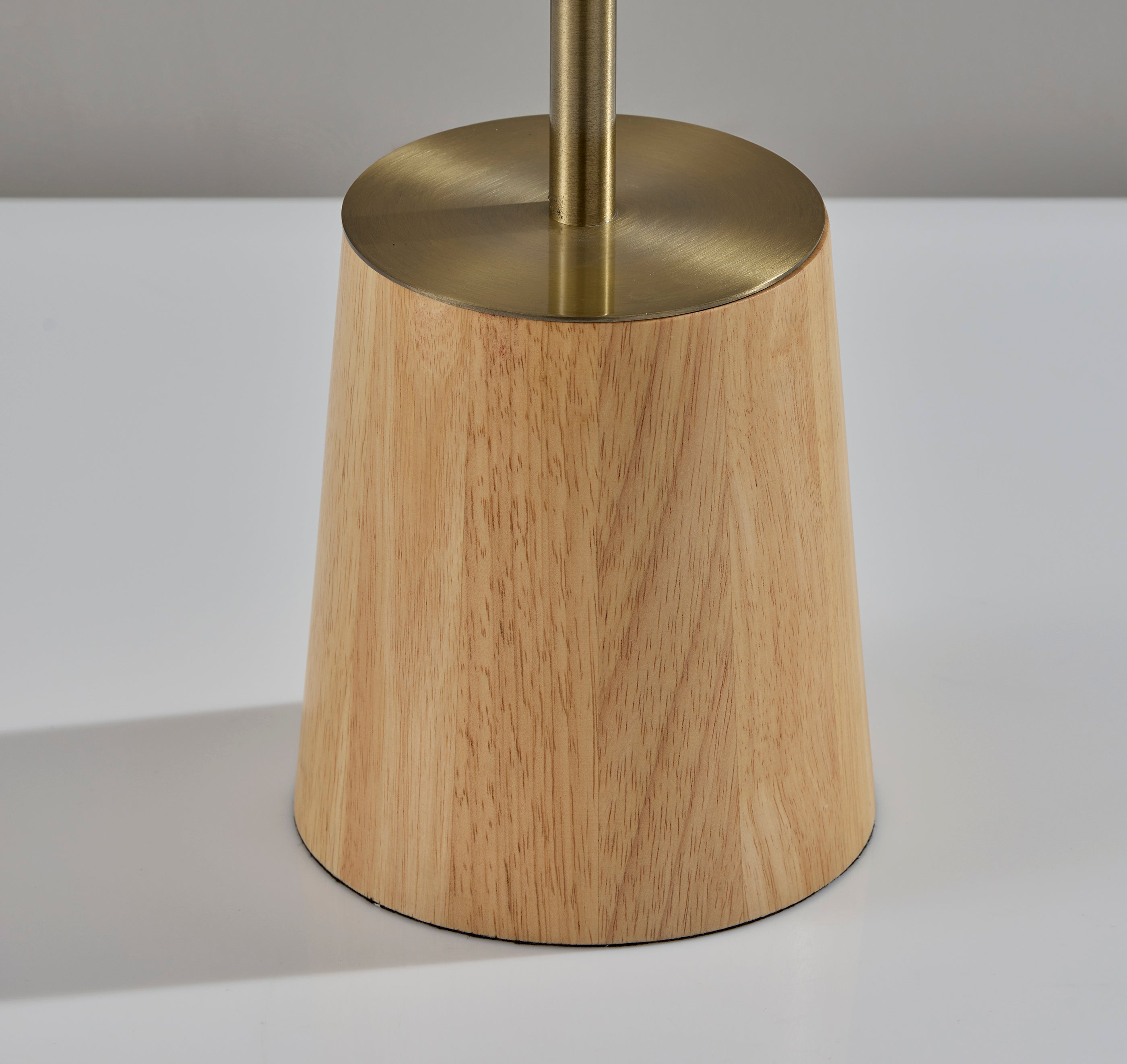 Ophelia 27" Table Lamp - Wood Base White-Lighting-DECOROLALA