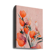Orange Tulips-Canvas Print-DECOROLALA