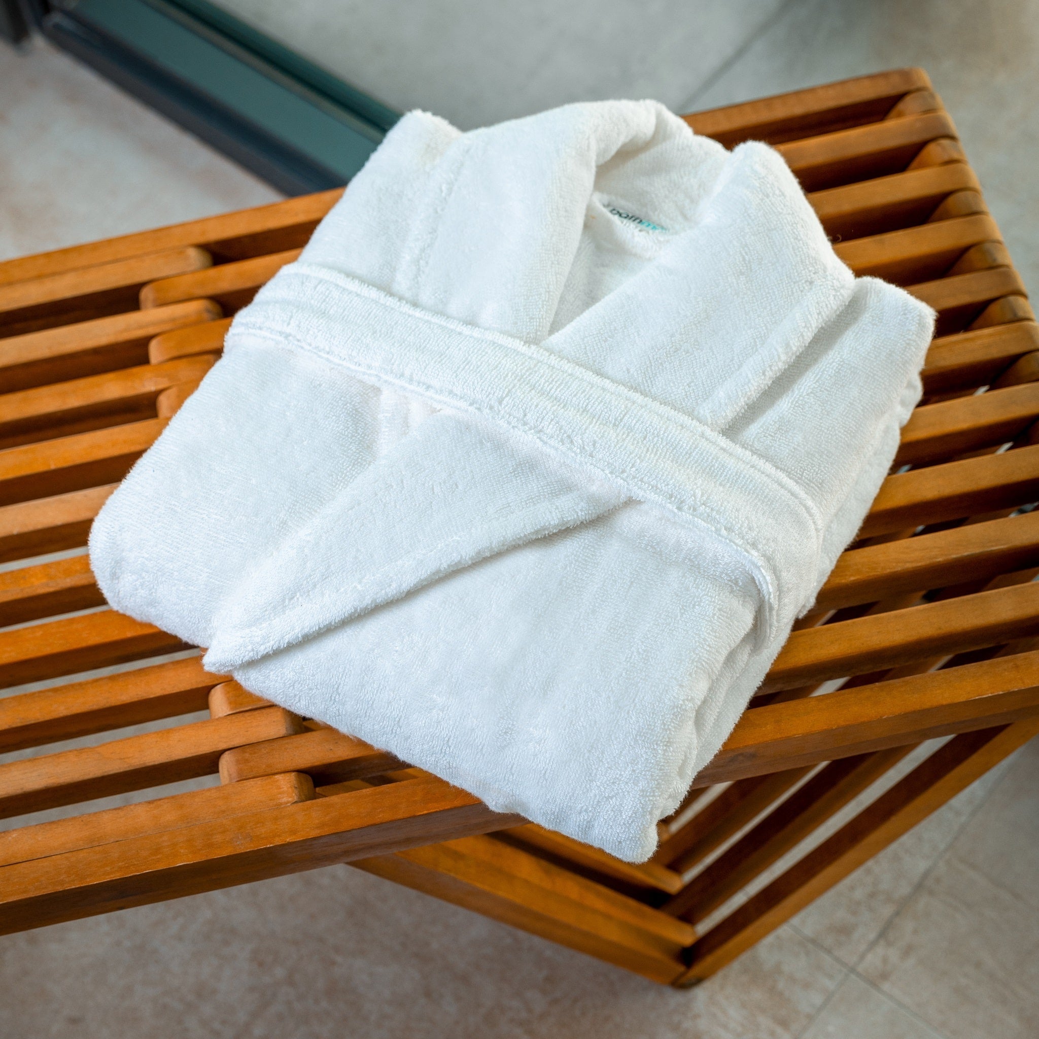 Organic Cotton Bathrobe & Slipper Set - 700 GSM-Bath Robe-DECOROLALA