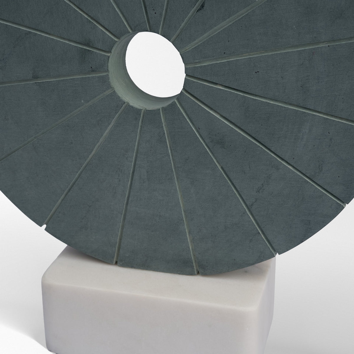 Orin Marble Round Disc Decorative Object-Decorative Objects-DECOROLALA