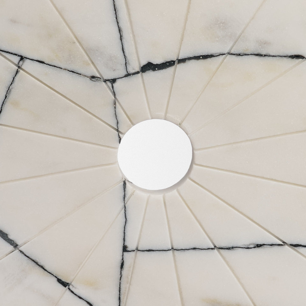Orin Marble Round Disc Decorative Object-Objects-DECOROLALA