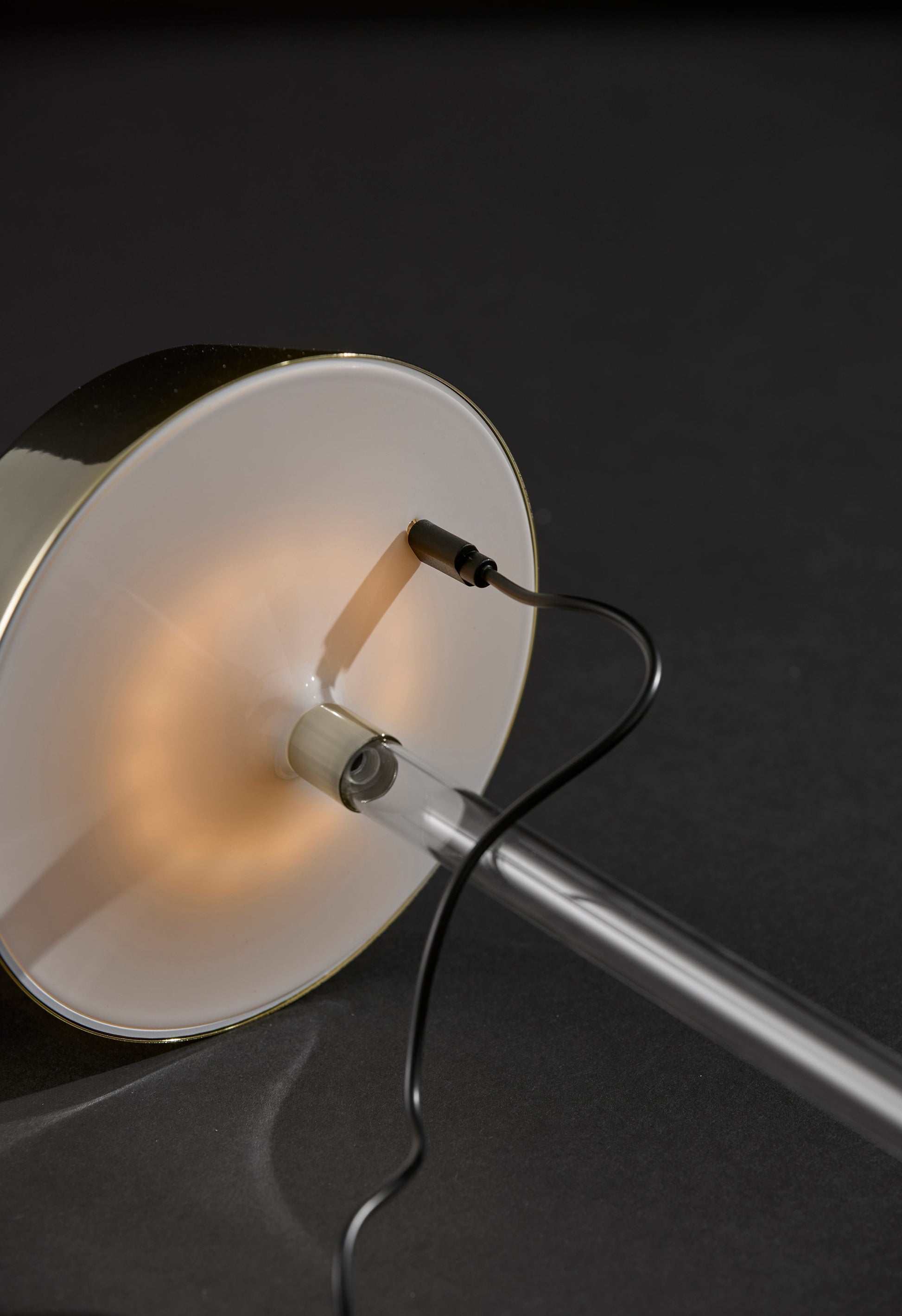 Orla LED Cordless Table Lamp- Chrome-Lighting-DECOROLALA