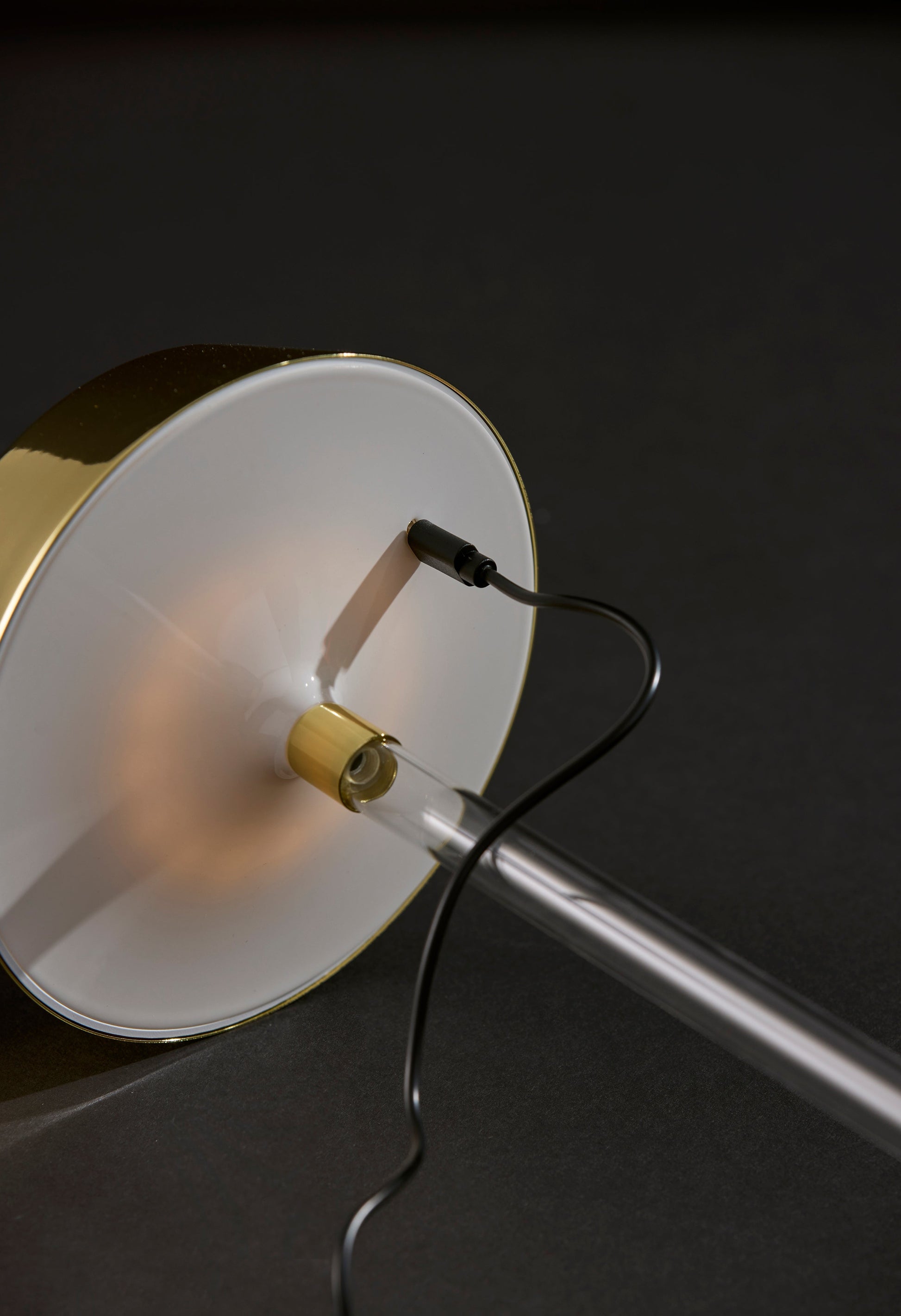 Orla LED Cordless Table Lamp- Gold-Lighting-DECOROLALA