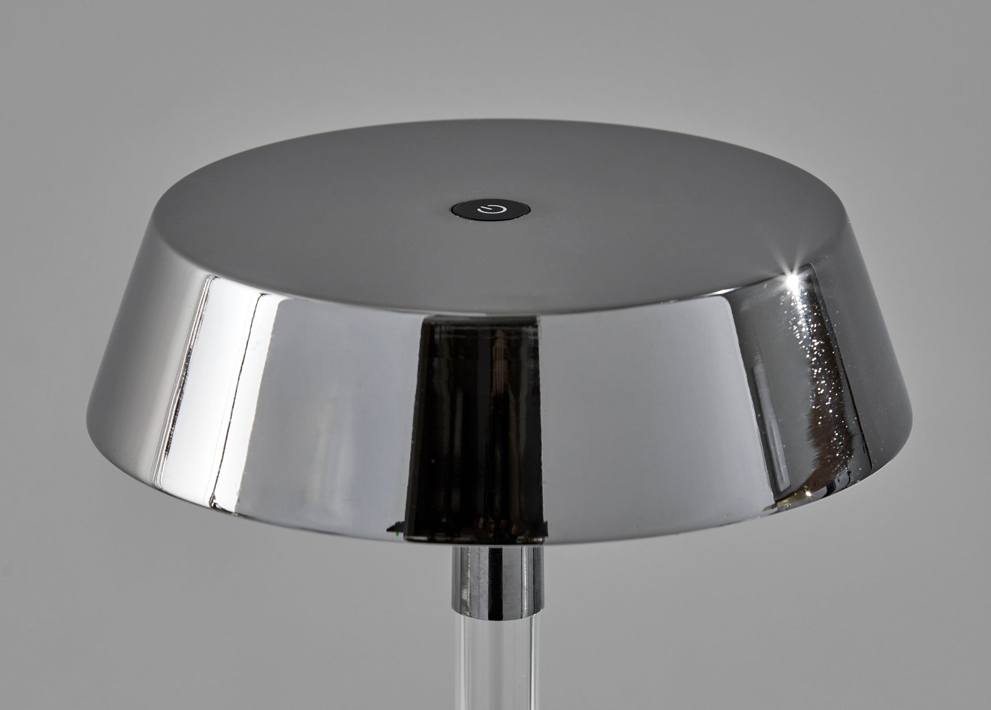 Orla LED Table Lamp Chrome 14.5" Dimmable-Lighting-DECOROLALA