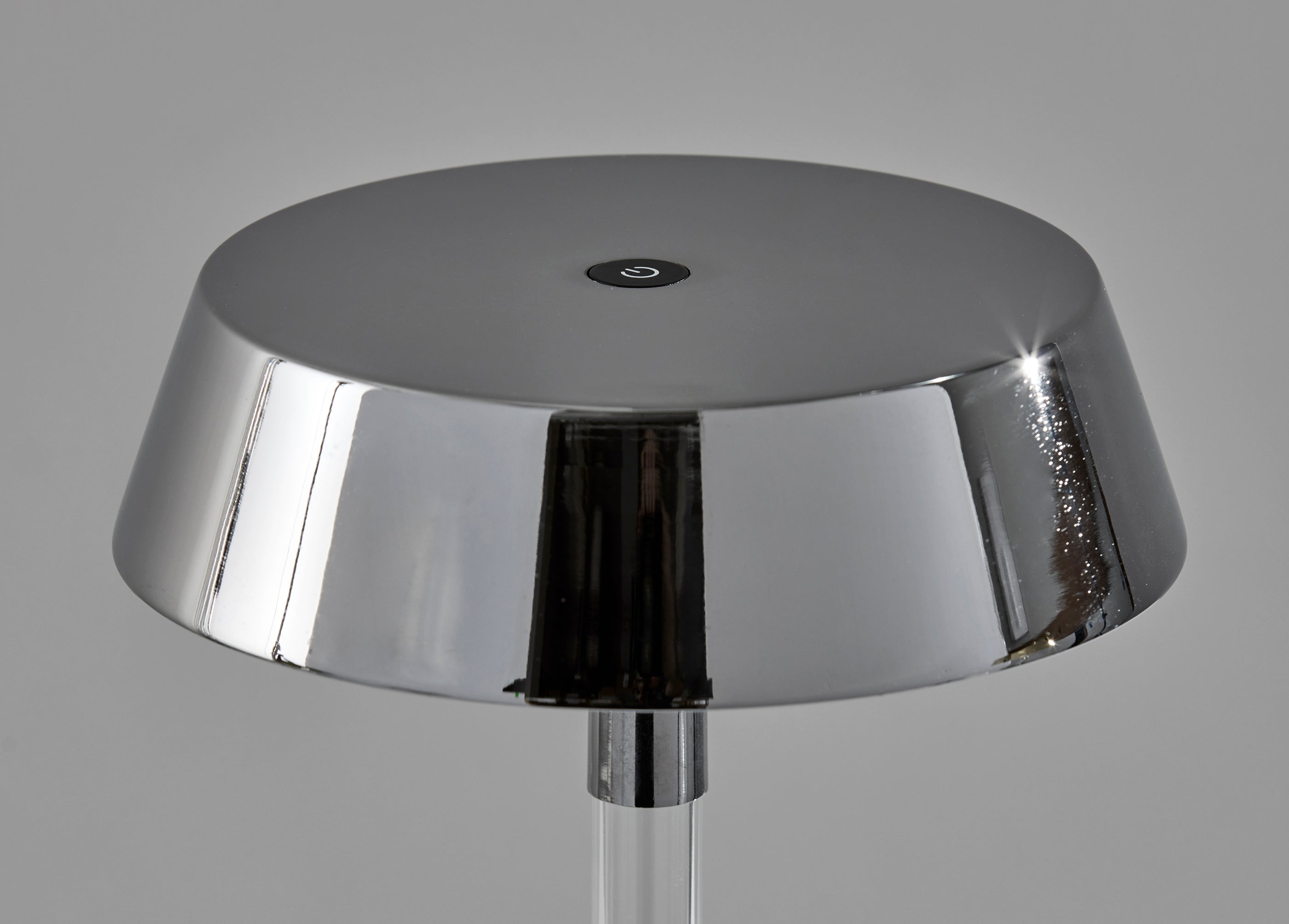 Orla LED Table Lamp Chrome 14.5" Dimmable-Lighting-DECOROLALA