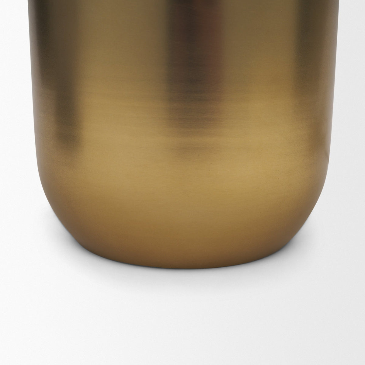 Orlo 15.4" Gold Metal Mushroom Table Lamp-Table Lamps-DECOROLALA