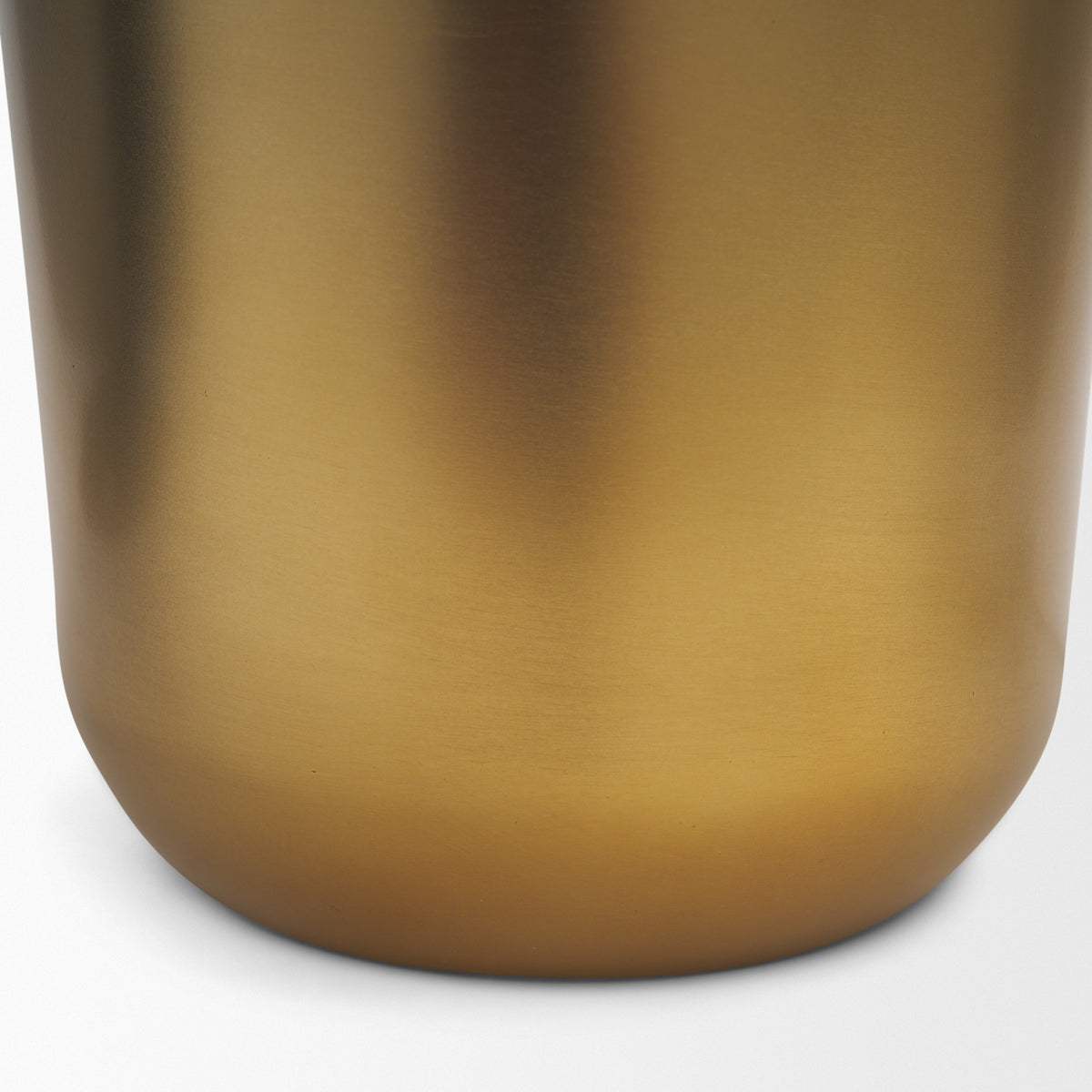 Orlo 18" Gold Metal Mushroom Table Lamp-Table Lamps-DECOROLALA