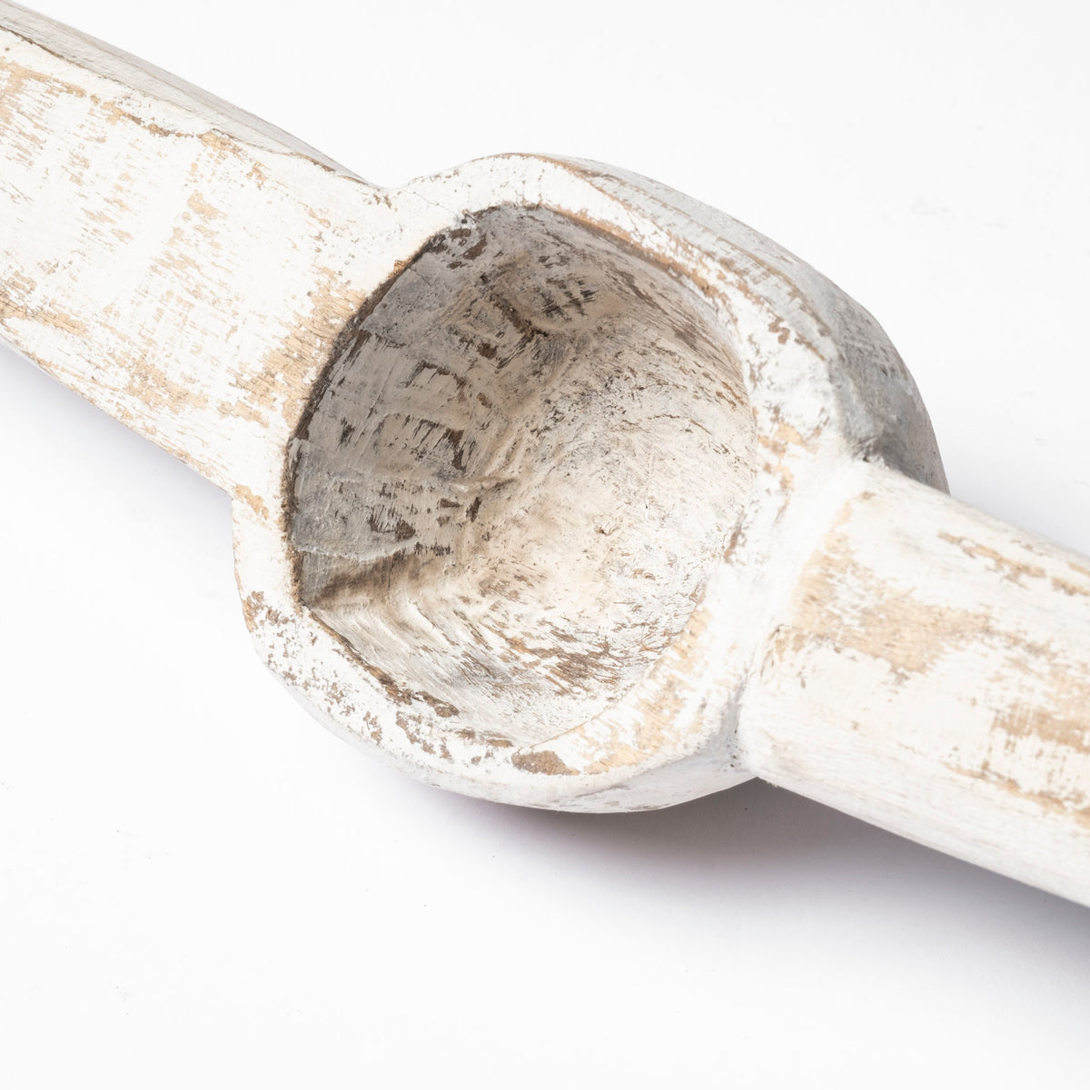 Oro Set of 3 White Tribal Inspired Decorative Measuring Cups-Objects-DECOROLALA