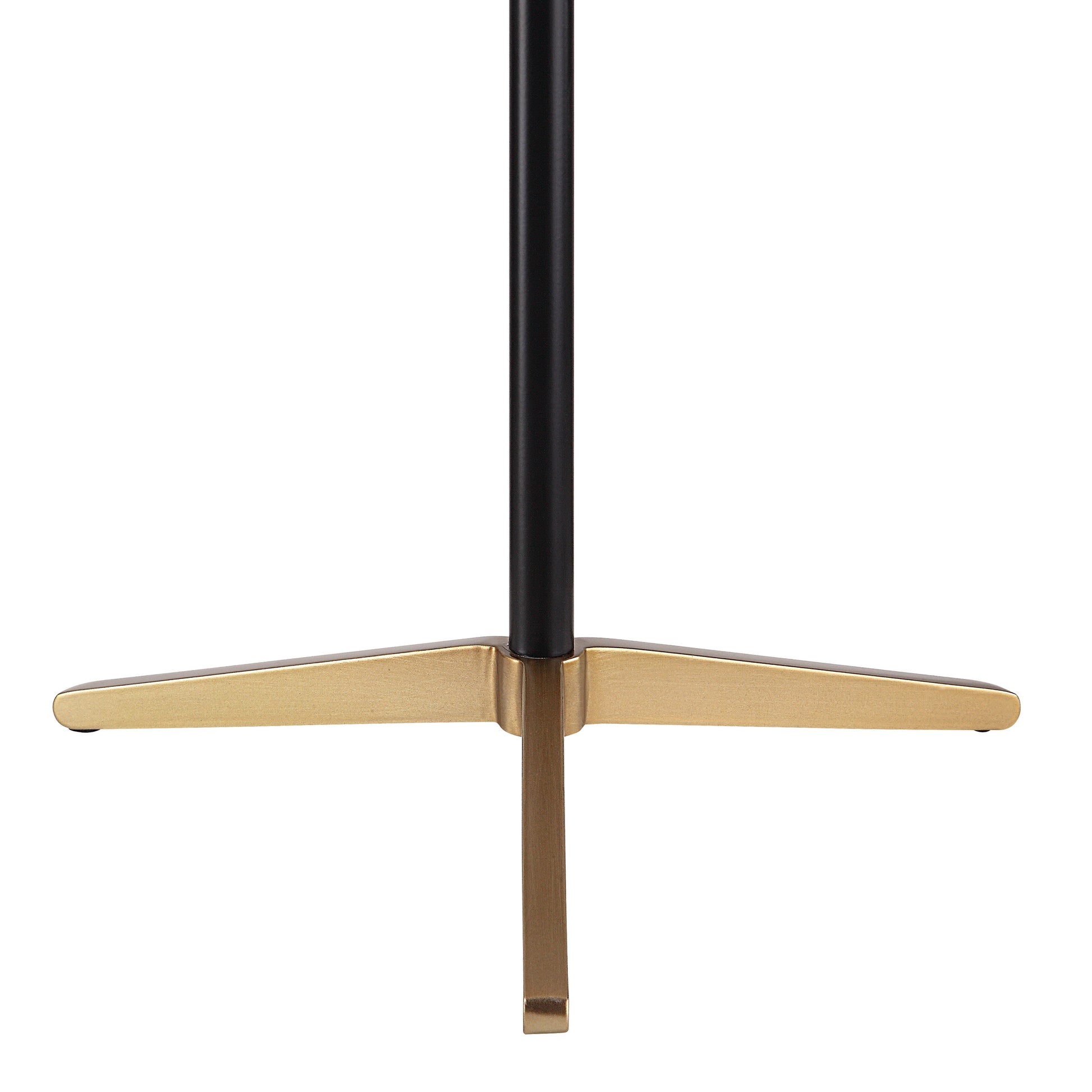 Orono 25" Tall Matte Black Iron Table Lamp with Tapered Linen Shade (Set of 2)-Table Lamp- Set of two-DECOROLALA