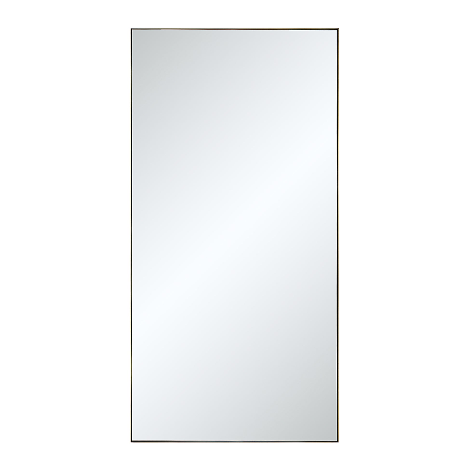 Orrin 60" H x 30" W Wall Mirror, Yellow-Mirror-DECOROLALA