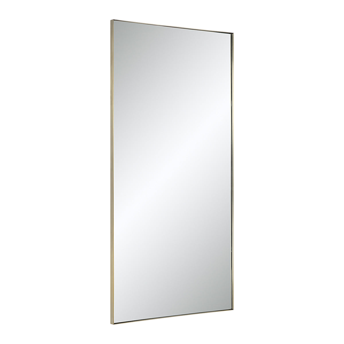Orrin 60" H x 30" W Wall Mirror, Yellow-Mirrors-DECOROLALA
