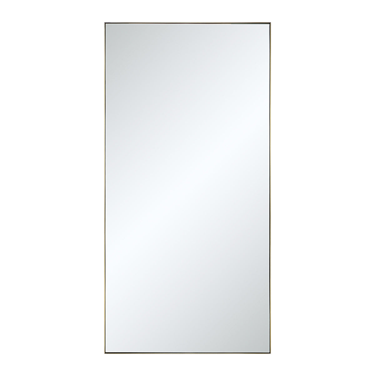 Orrin 60" H x 30" W Wall Mirror, Yellow-Mirrors-DECOROLALA