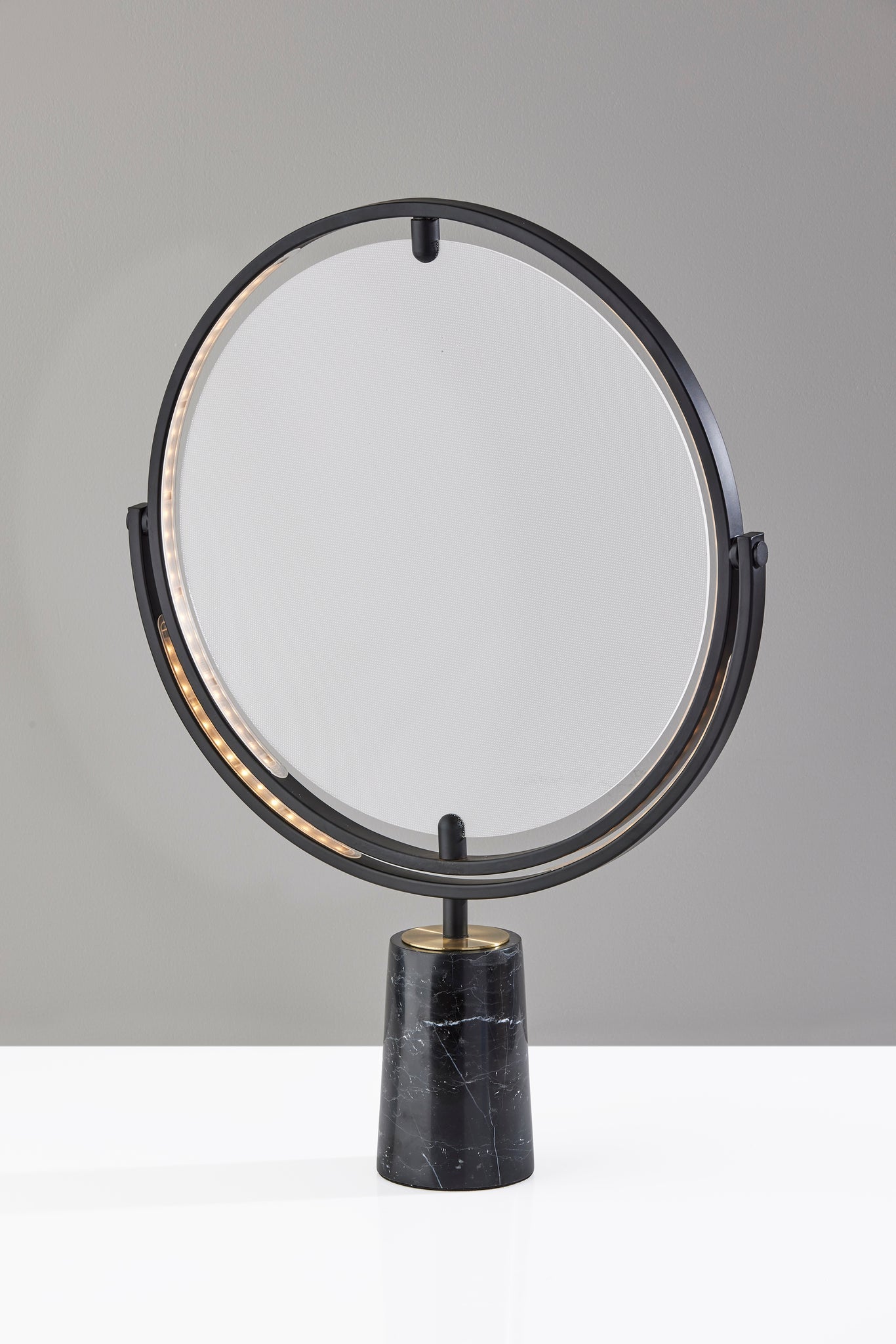 Orsa LED Table Lamp - Marble Base 24.75"-Lighting-DECOROLALA