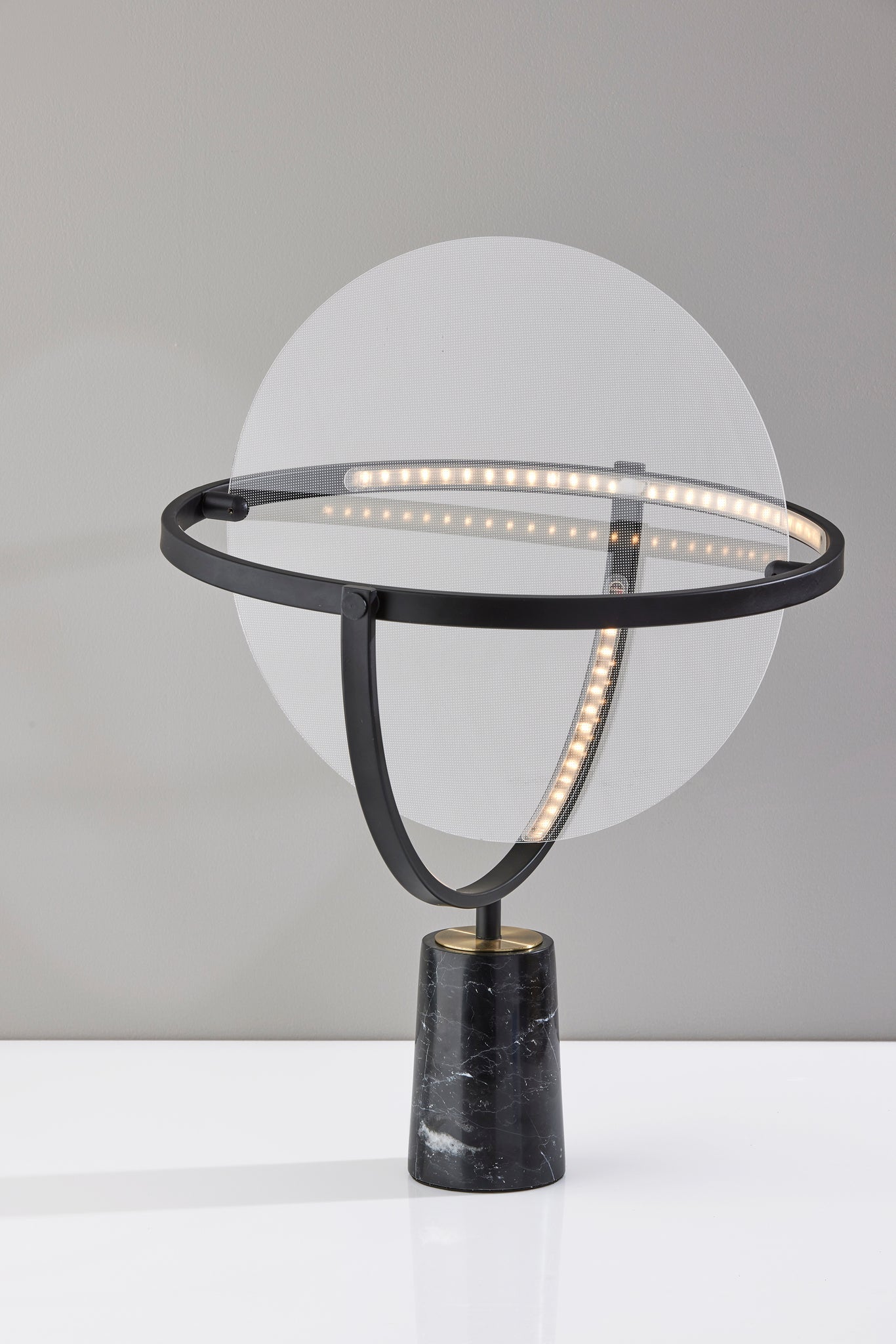 Orsa LED Table Lamp - Marble Base 24.75"-Lighting-DECOROLALA