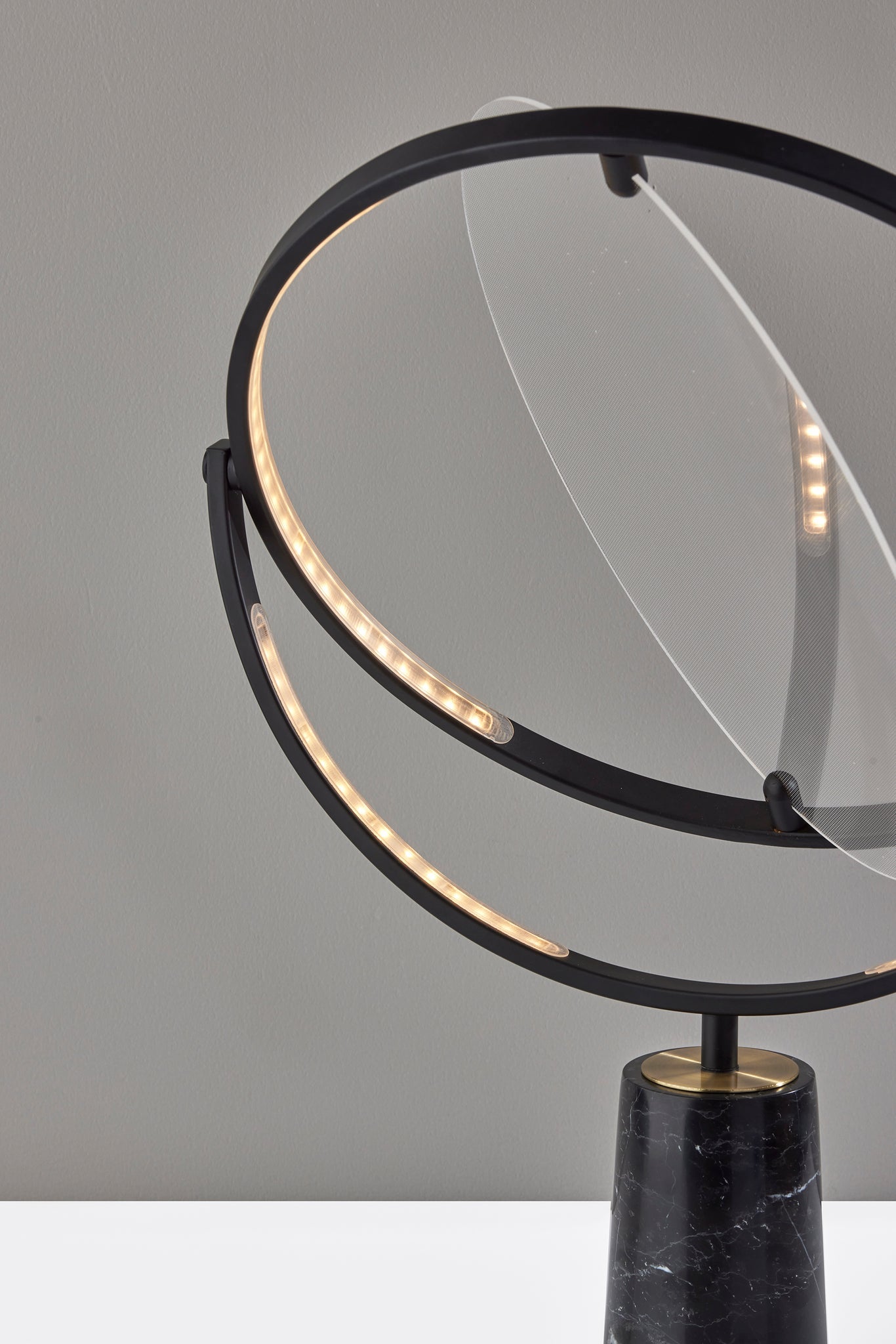Orsa LED Table Lamp - Marble Base 24.75"-Lighting-DECOROLALA