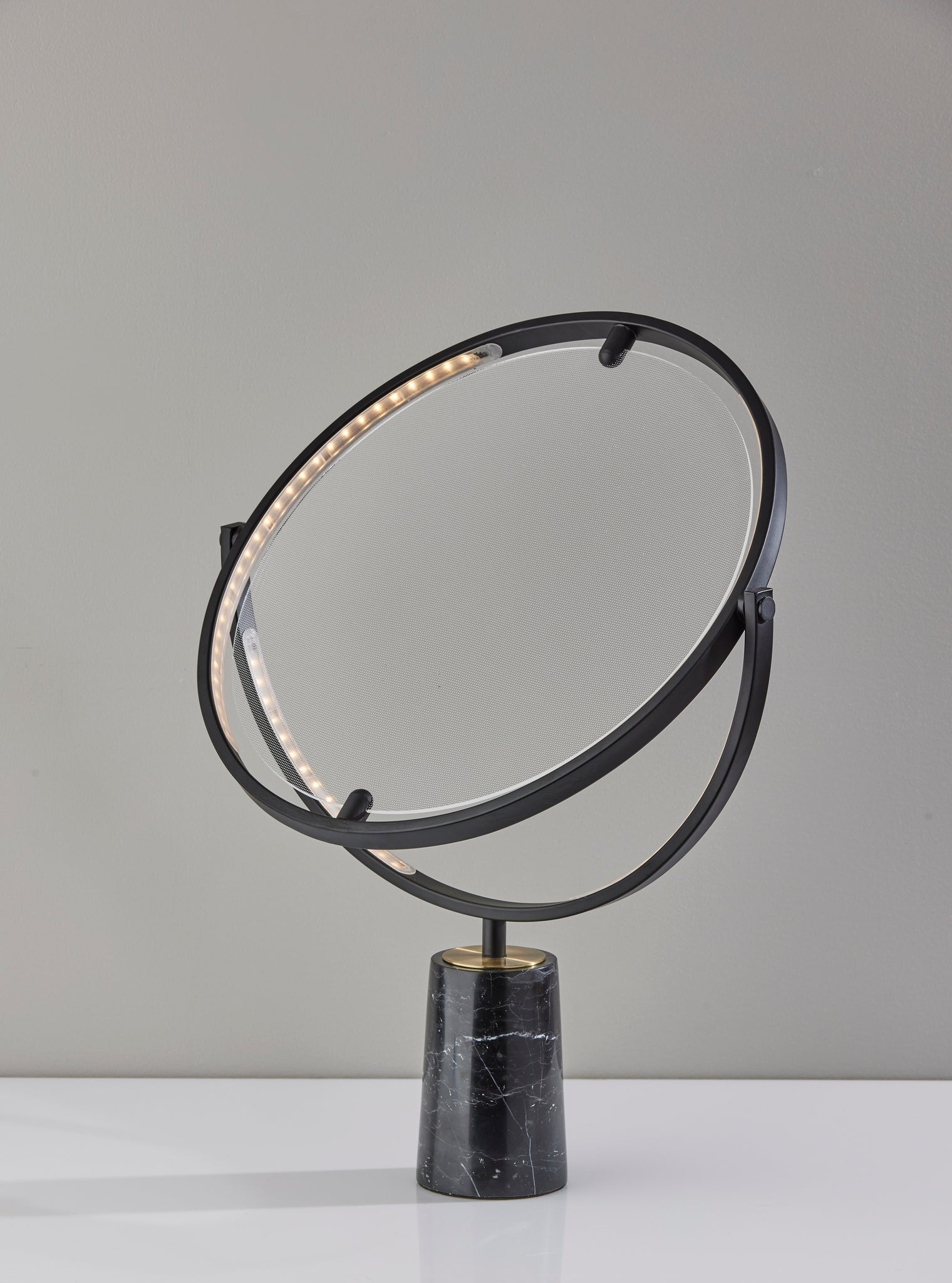 Orsa LED Table Lamp - Marble Base 24.75"-Lighting-DECOROLALA