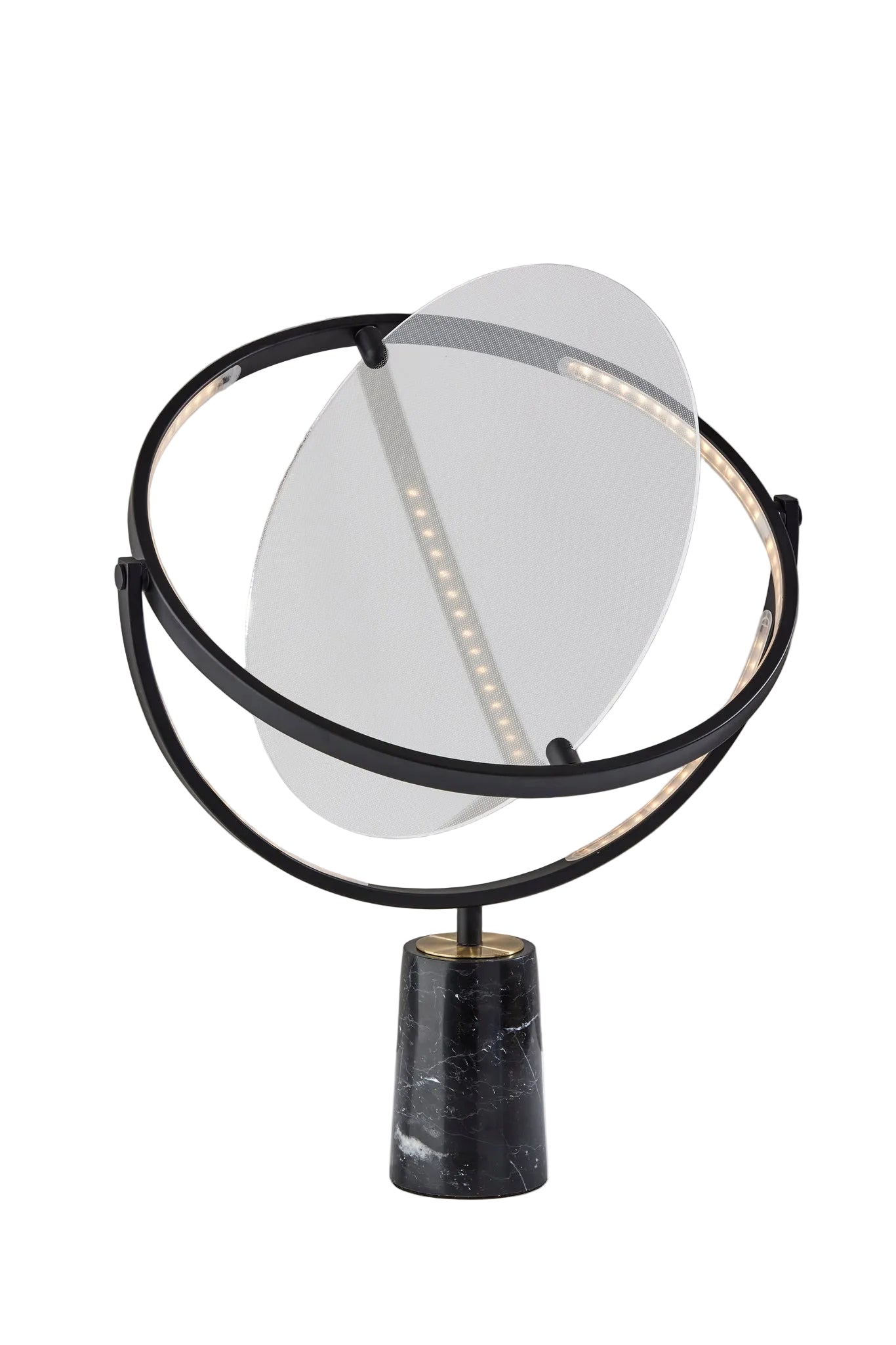 Orsa LED Table Lamp - Marble Base 24.75"-Lighting-DECOROLALA