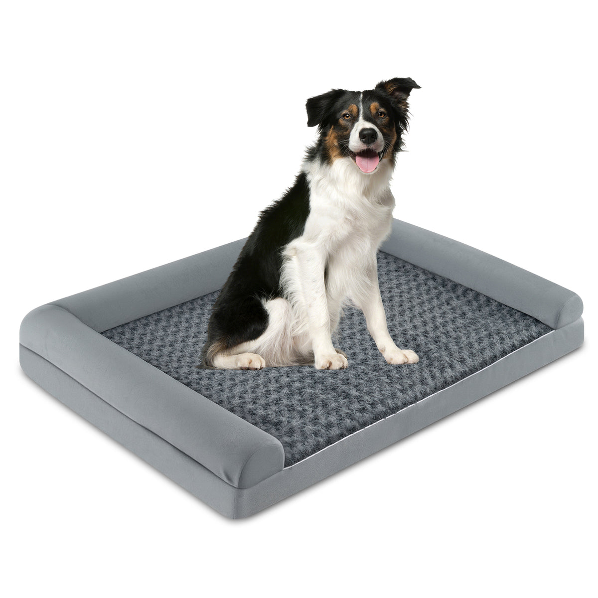 Orthopedic Foam Dog Bed Large Dog Sofa Couch with Removable Cover-XL-Dog Kennels-DECOROLALA
