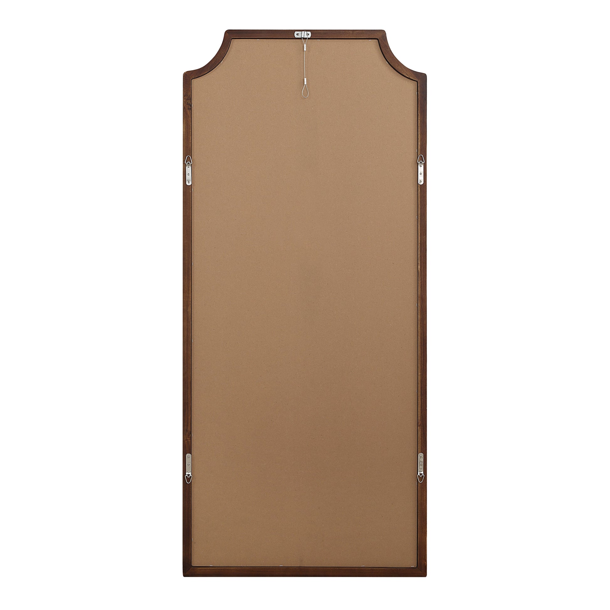 Otara 68" H x 30" W Wall Mirror, Brown-Mirror-DECOROLALA