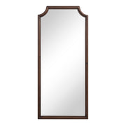 Otara 68" H x 30" W Wall Mirror, Brown-Mirror-DECOROLALA