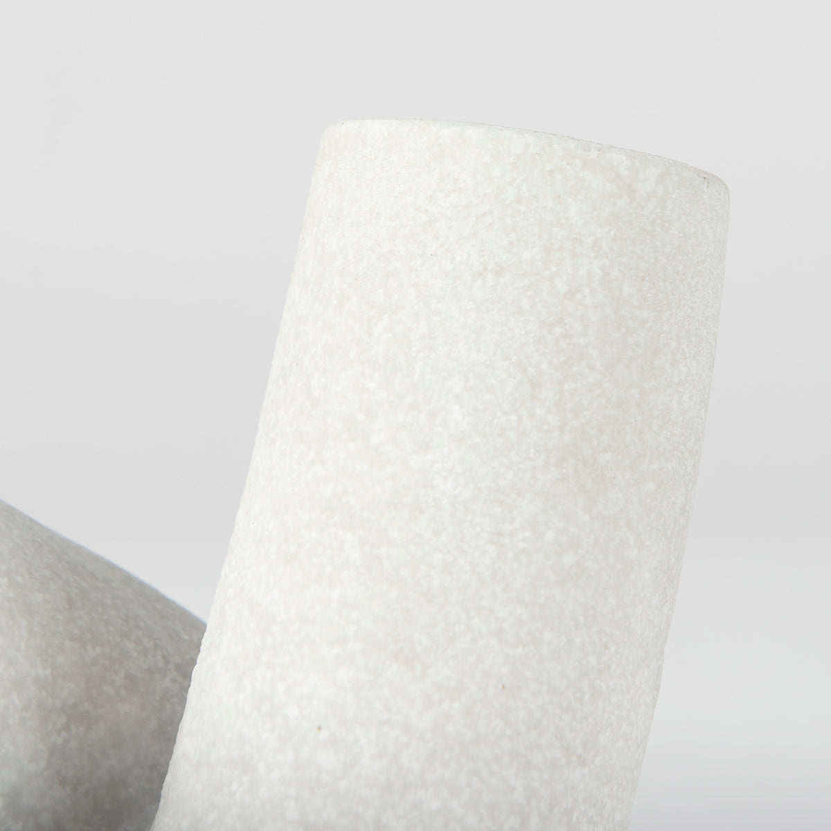 Otto Knot Sculpture - Cream Granite Resin Decorative Object-Objects-DECOROLALA