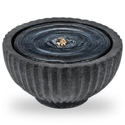 Outdoor Round Sphere Water Fountain with LED Lights and Pump-Outdoor Water Fountains-DECOROLALA