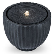 Outdoor Round Sphere Water Fountain with Pump for Garden-Outdoor Water Fountains-DECOROLALA