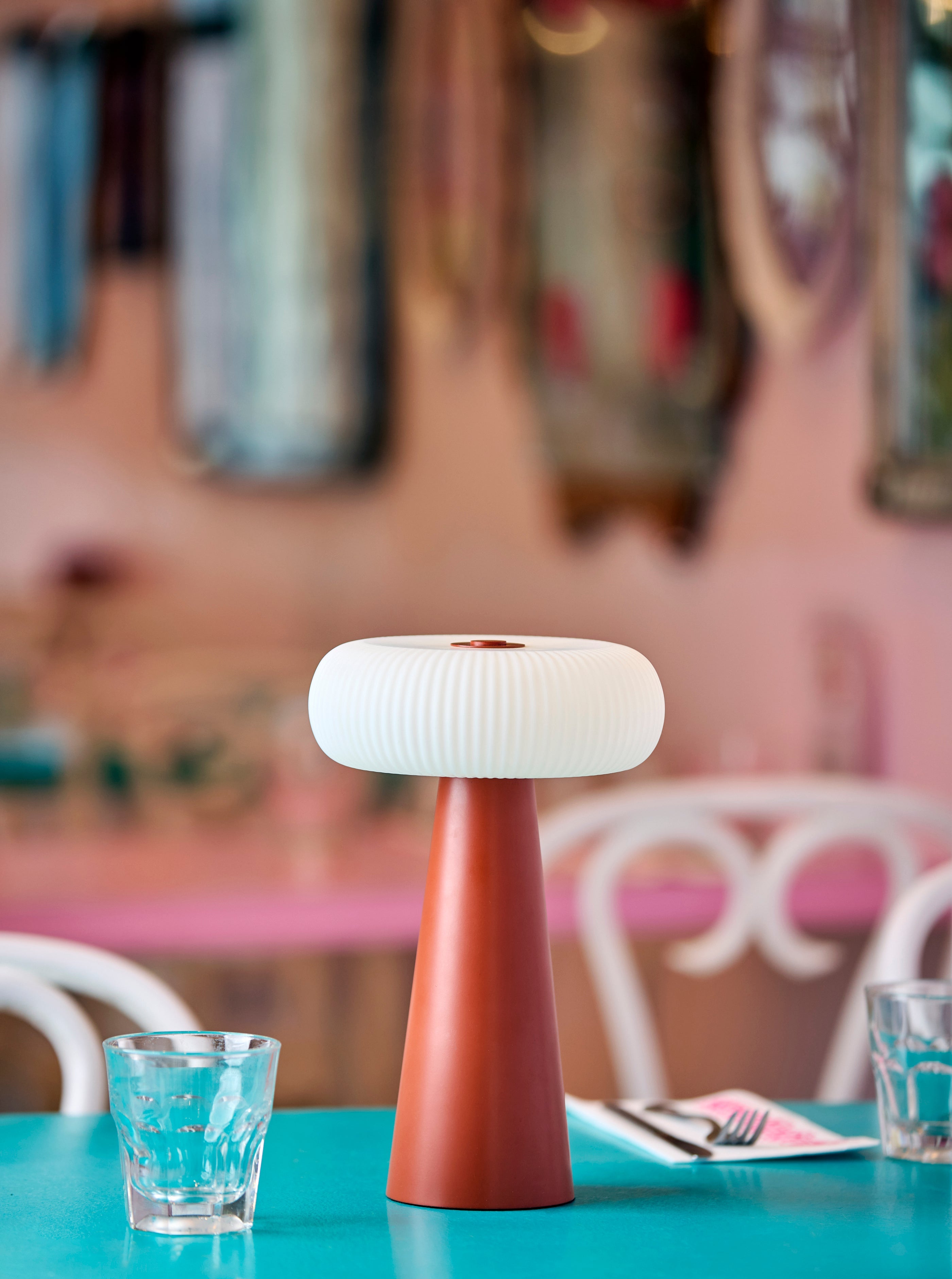 Ozzie LED Cordles Table Lamp-Lighting-DECOROLALA