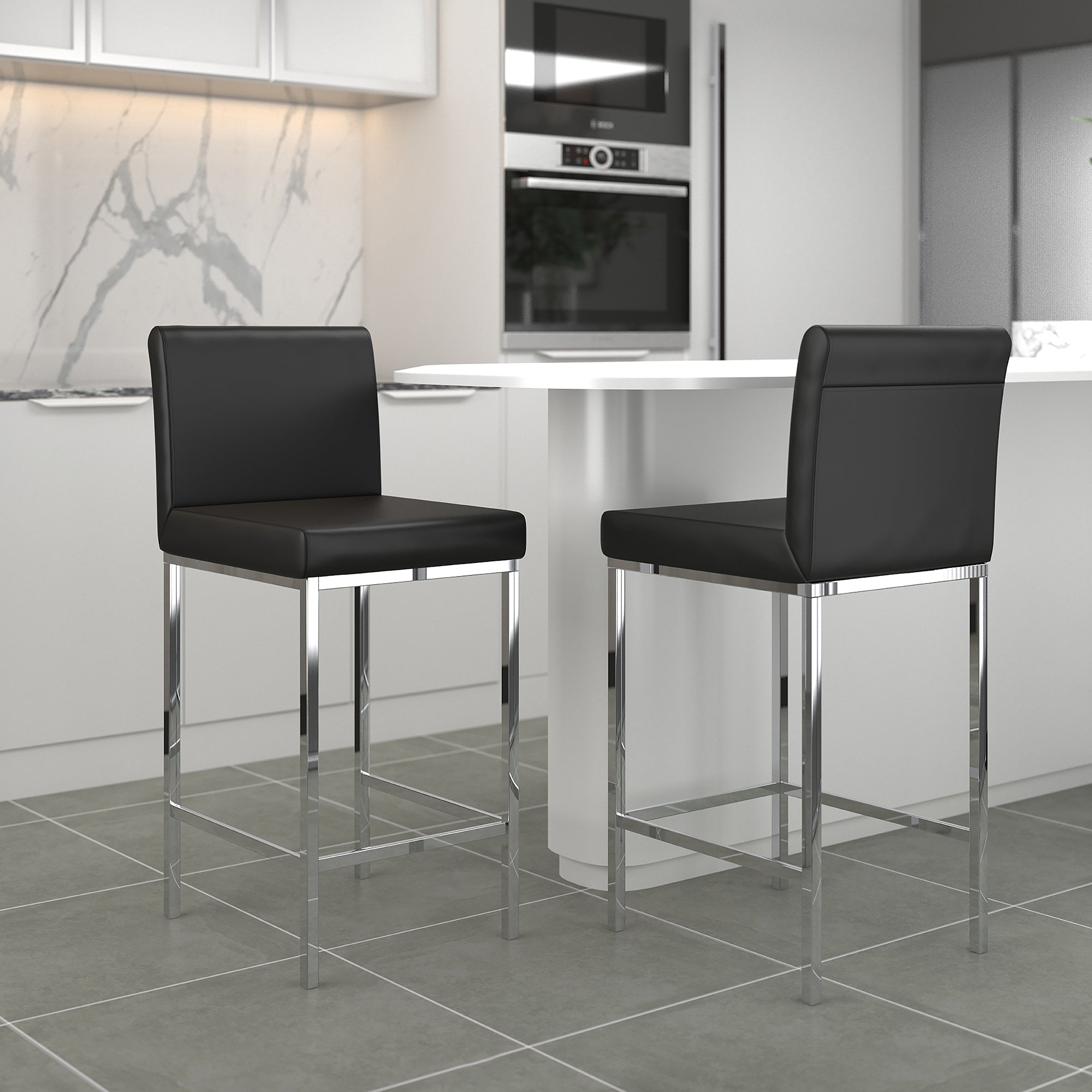 PORTO-26" COUNTER STOOL-BLACK-DECOROLALA