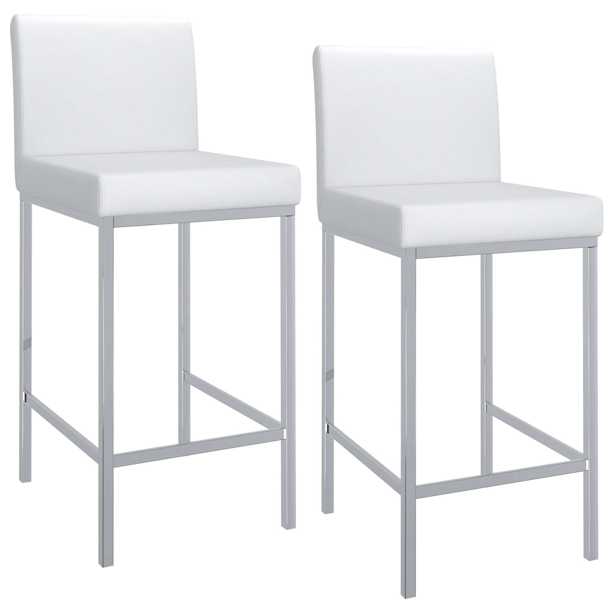 PORTO-26" COUNTER STOOL-WHITE-DECOROLALA