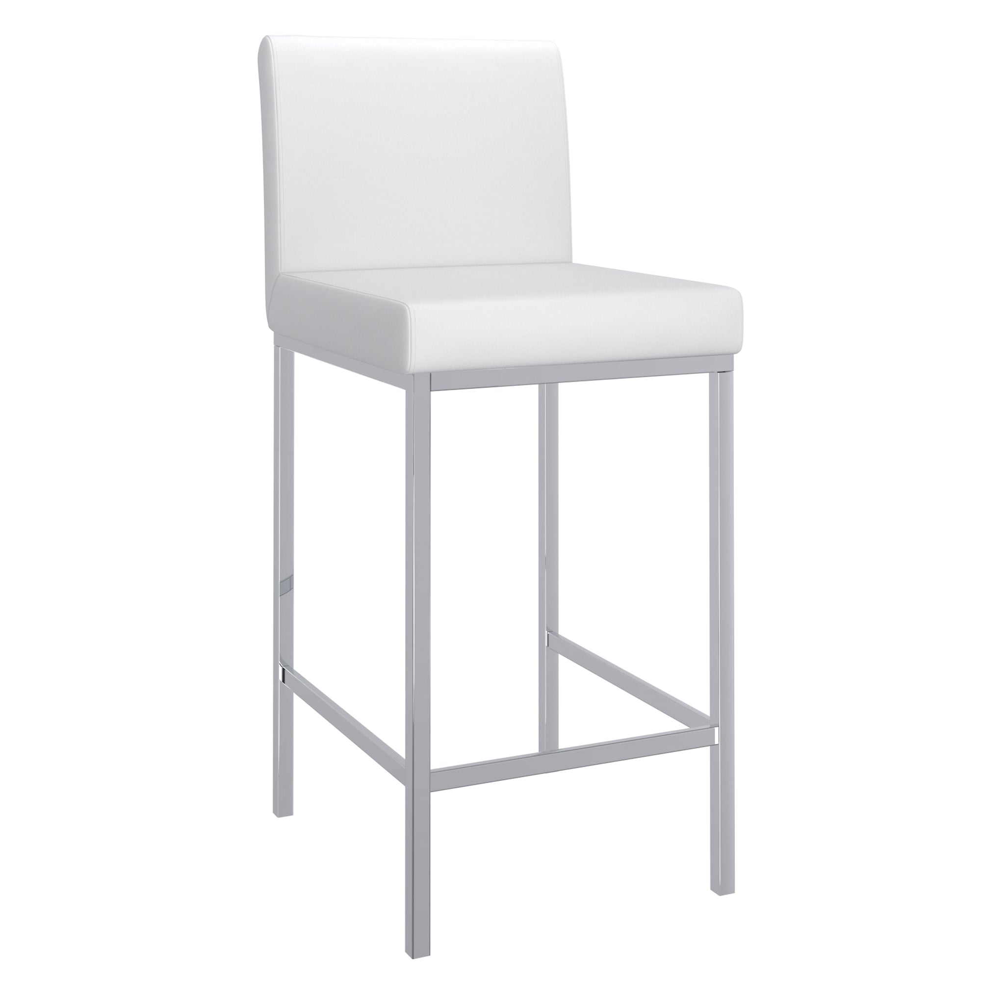 PORTO-26" COUNTER STOOL-WHITE-DECOROLALA