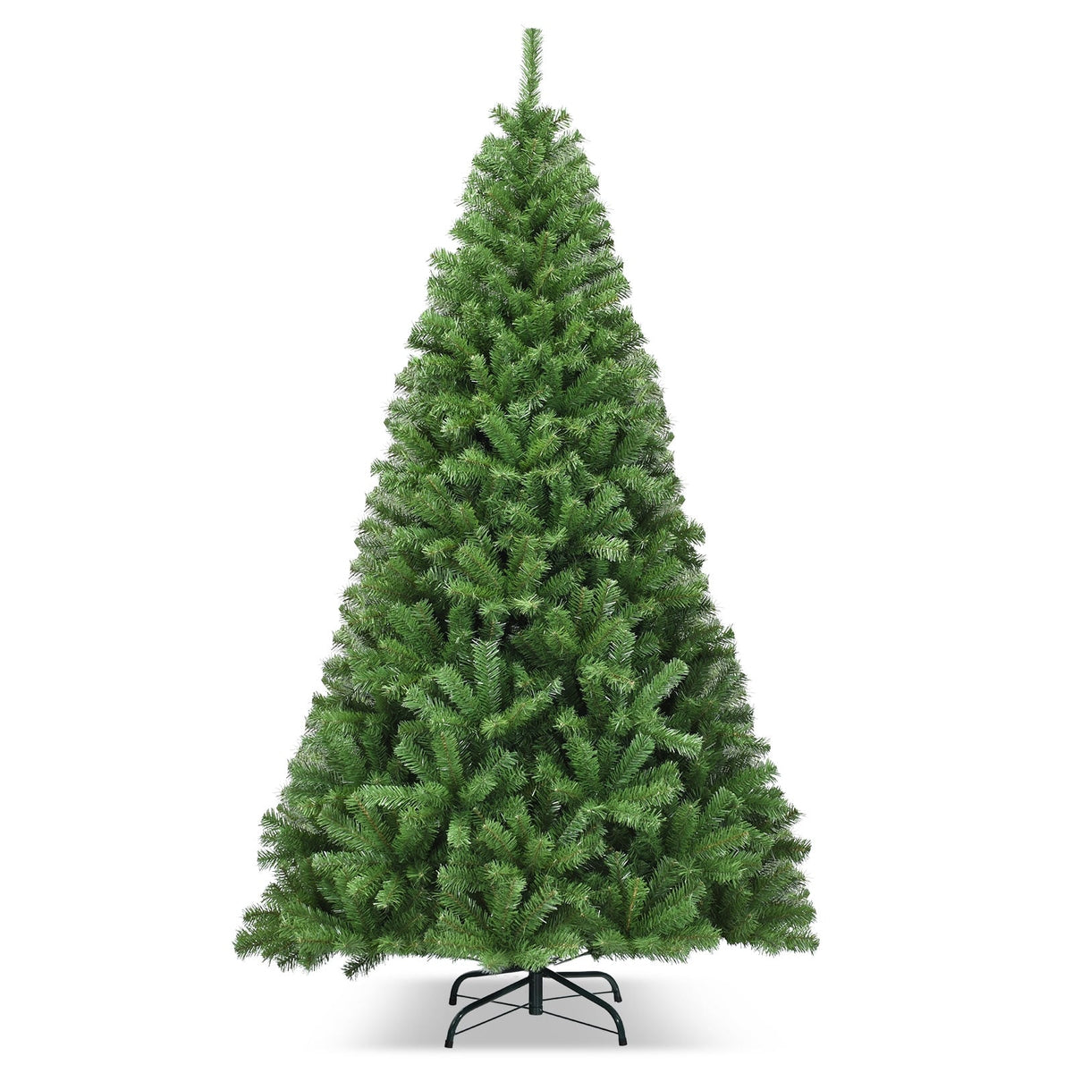 PVC Artificial Christmas Tree Premium Hinged-7.5 ft-Christmas Trees-DECOROLALA