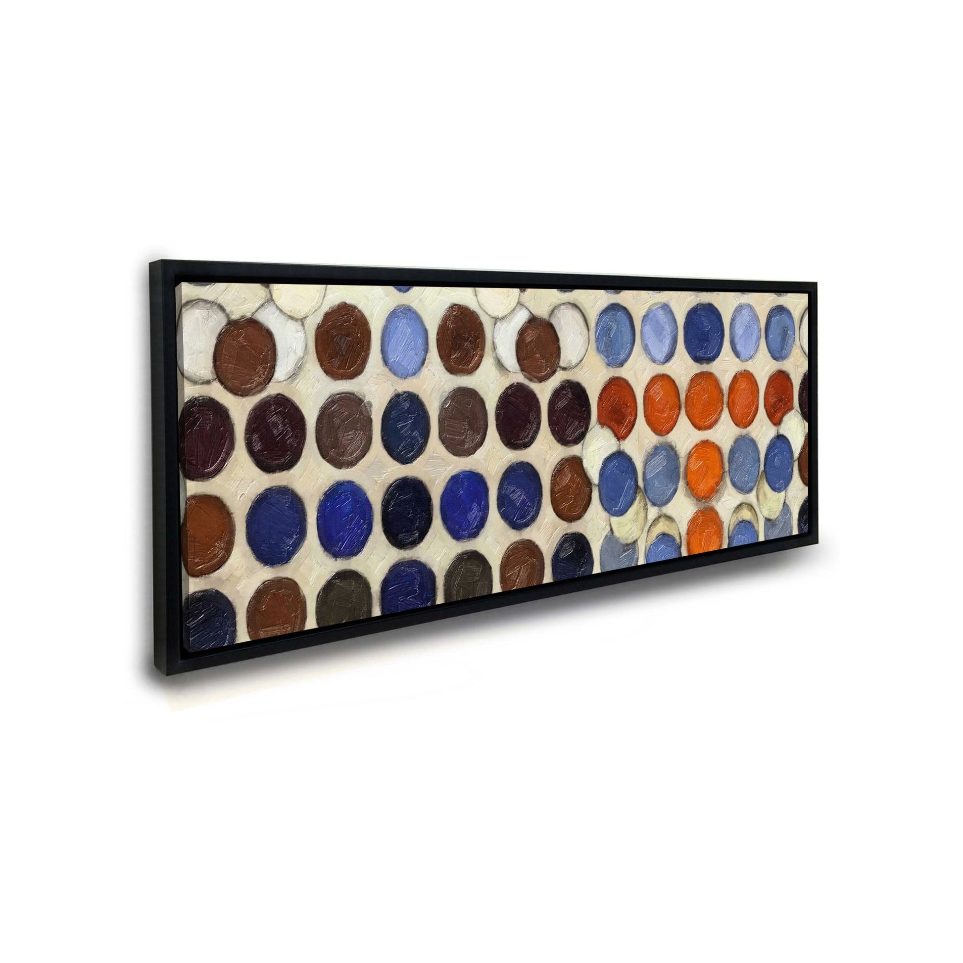 Palette of colors- Modern and abstract art- Large Canvas Wall Decor-RGB varnish-Wall Art-DECOROLALA