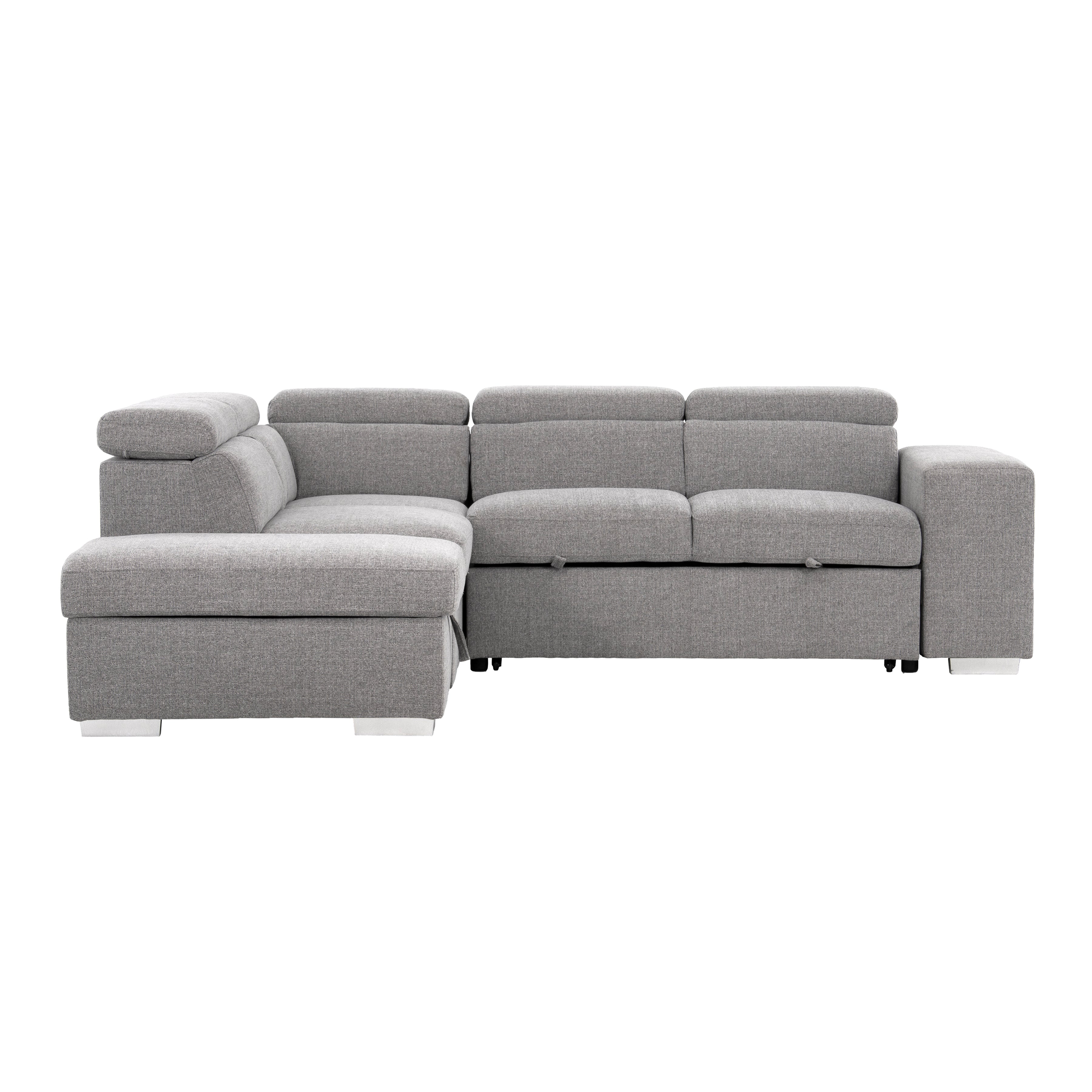 Pamina 105 in. Right Facing Sleeper Sectional-Furniture > Sofas-DECOROLALA