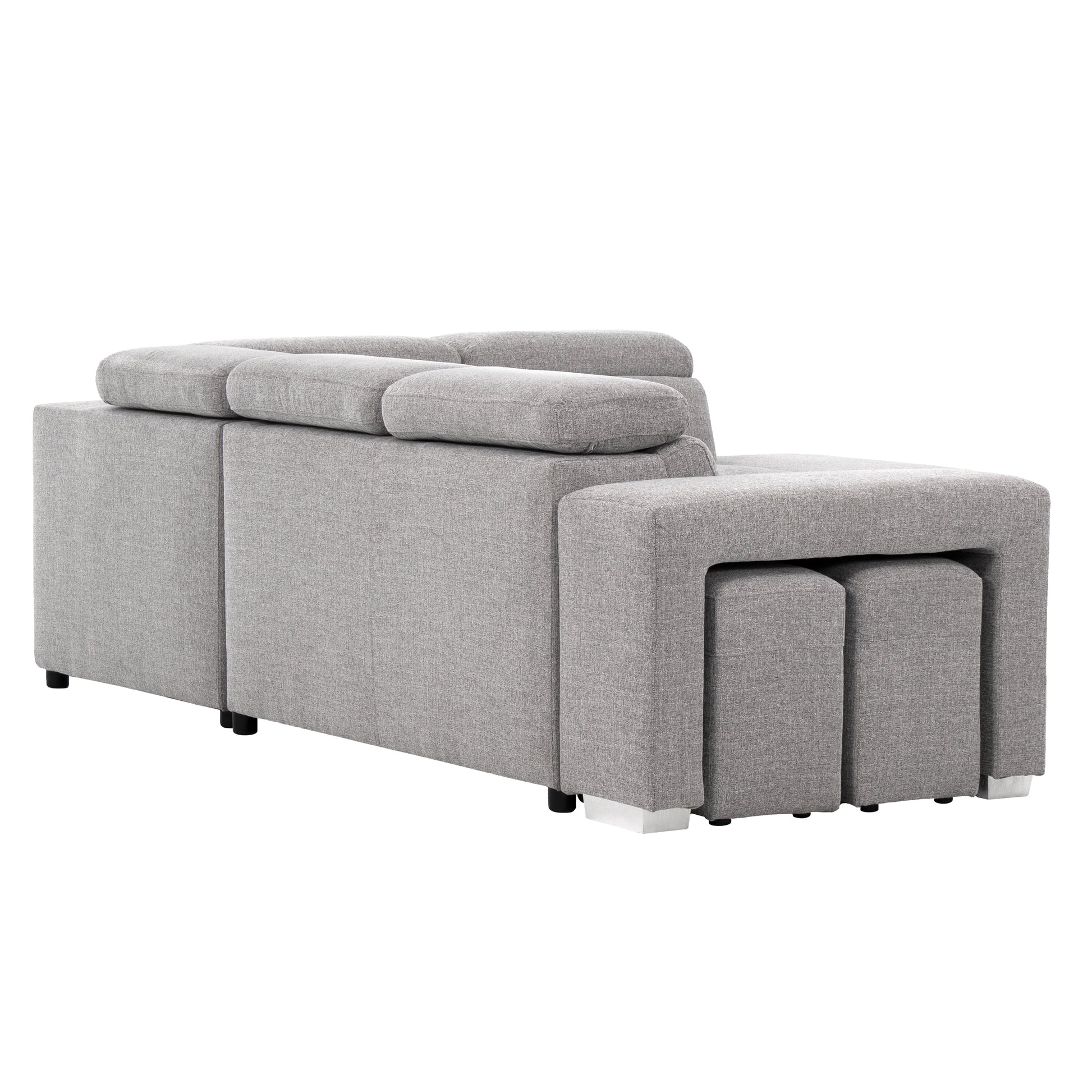 Pamina 105 in. Right Facing Sleeper Sectional-Furniture > Sofas-DECOROLALA