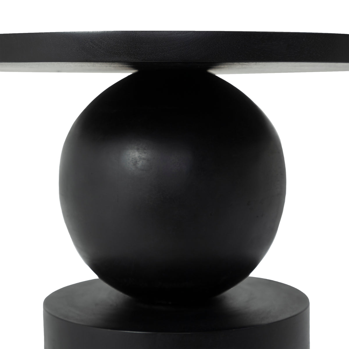 Paola 20.0" Height Side TableBlack-End Table-DECOROLALA