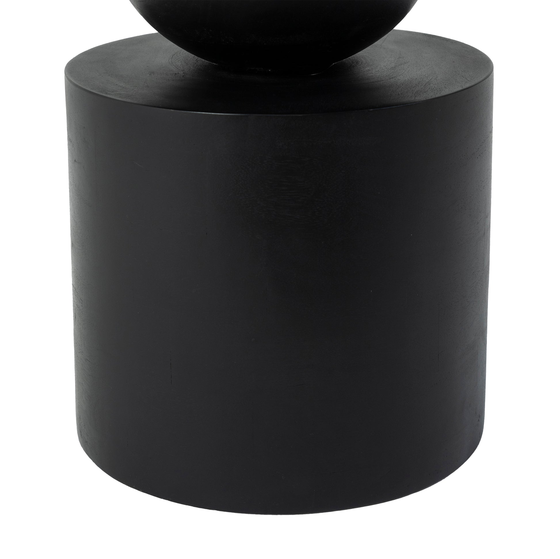 Paola 20.0" Height Side TableBlack-End Table-DECOROLALA