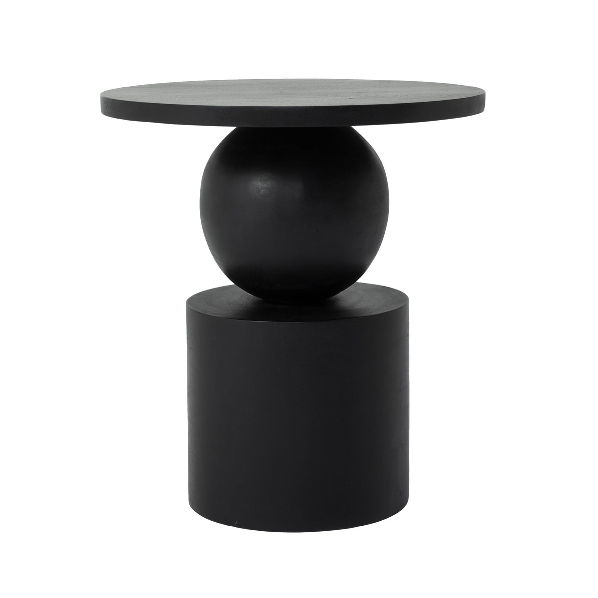 Paola 20.0" Height Side TableBlack-End Tables-DECOROLALA