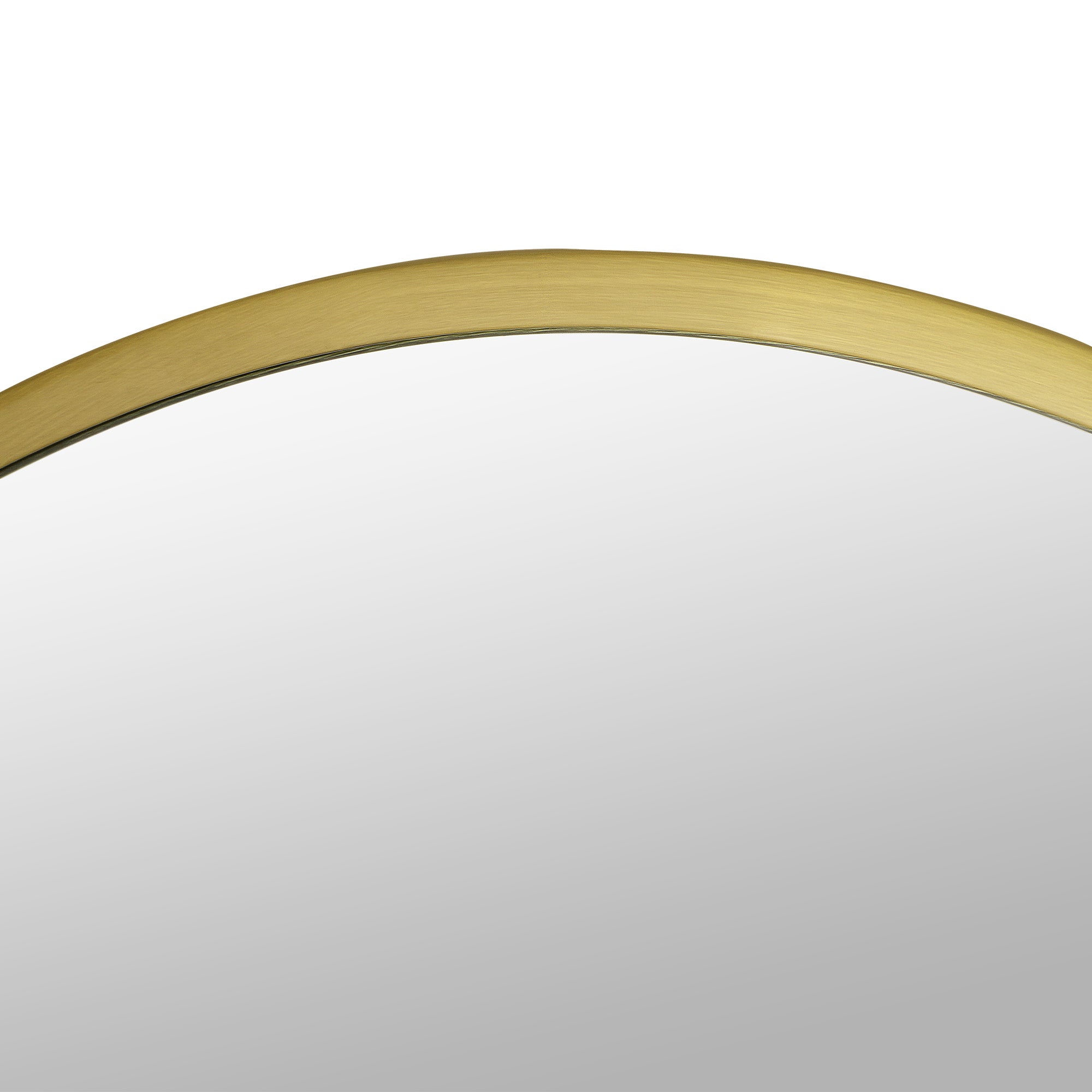 Parga 36" Tall Round Wall Mirror, Yellow-Mirror-DECOROLALA