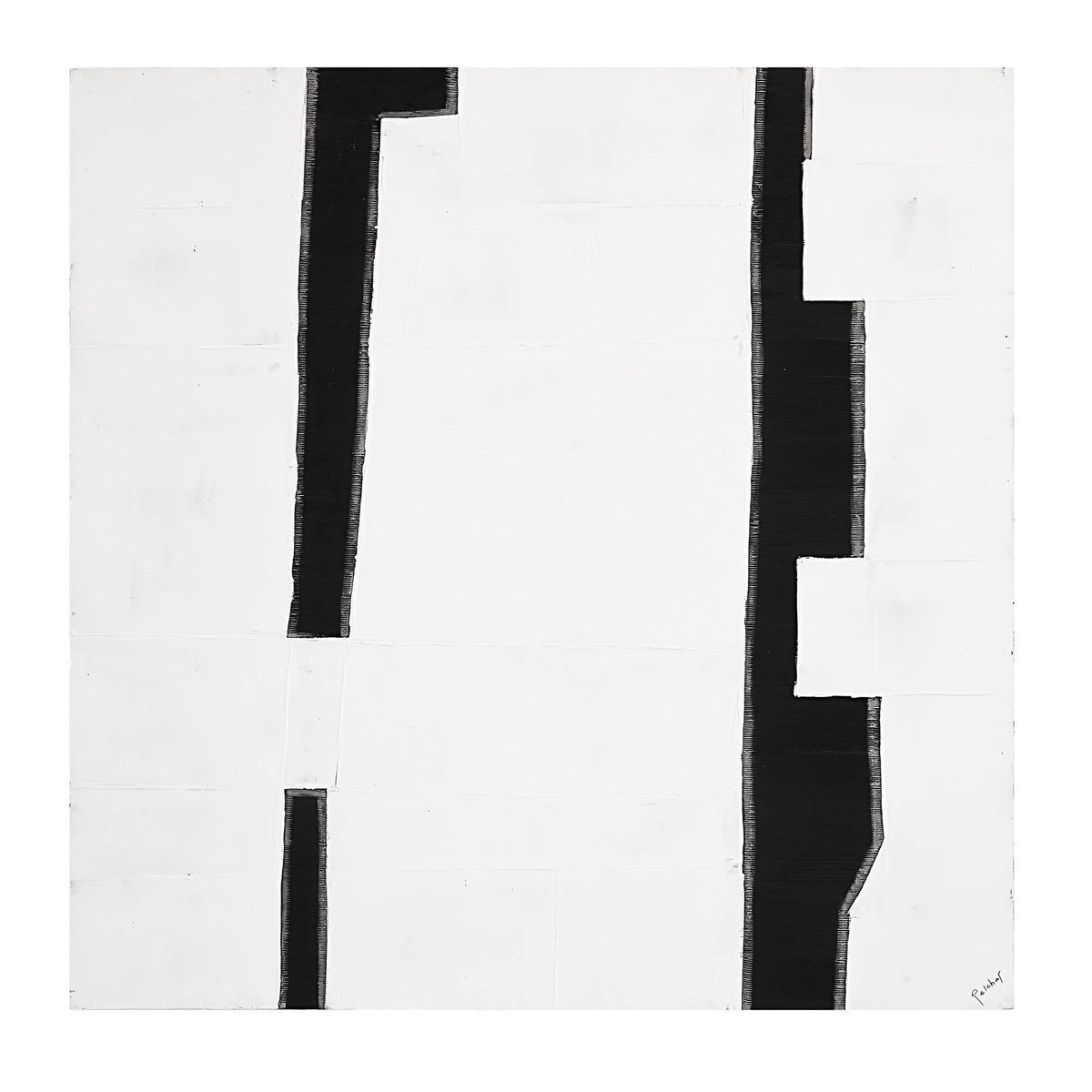 Paris 48" Wide Wall Art, Black-Wall Art Prints-DECOROLALA