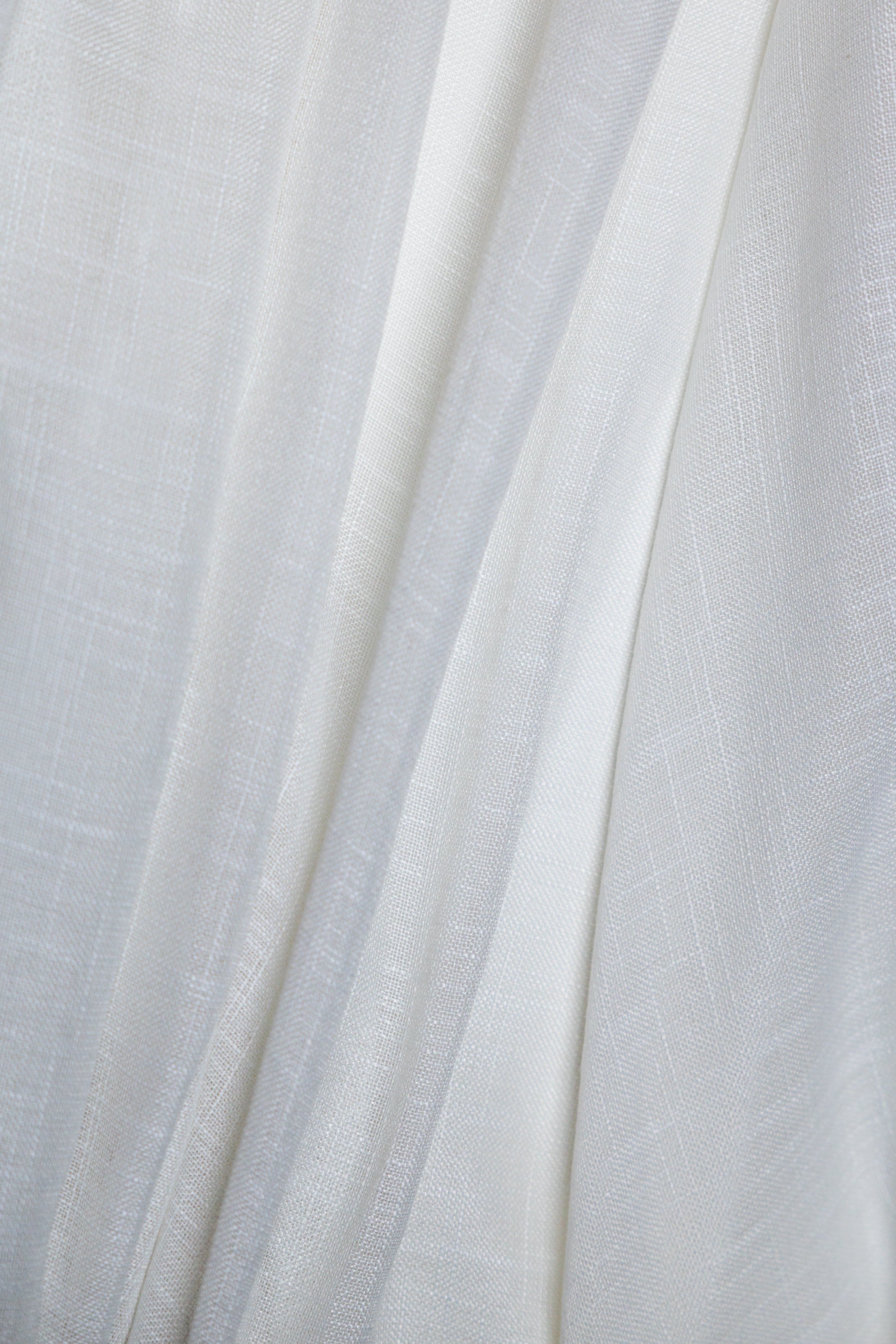 Parma Heavy Textured Linen Inspired Sheer Grommet Curtain 108"x 95"-Curtains-DECOROLALA
