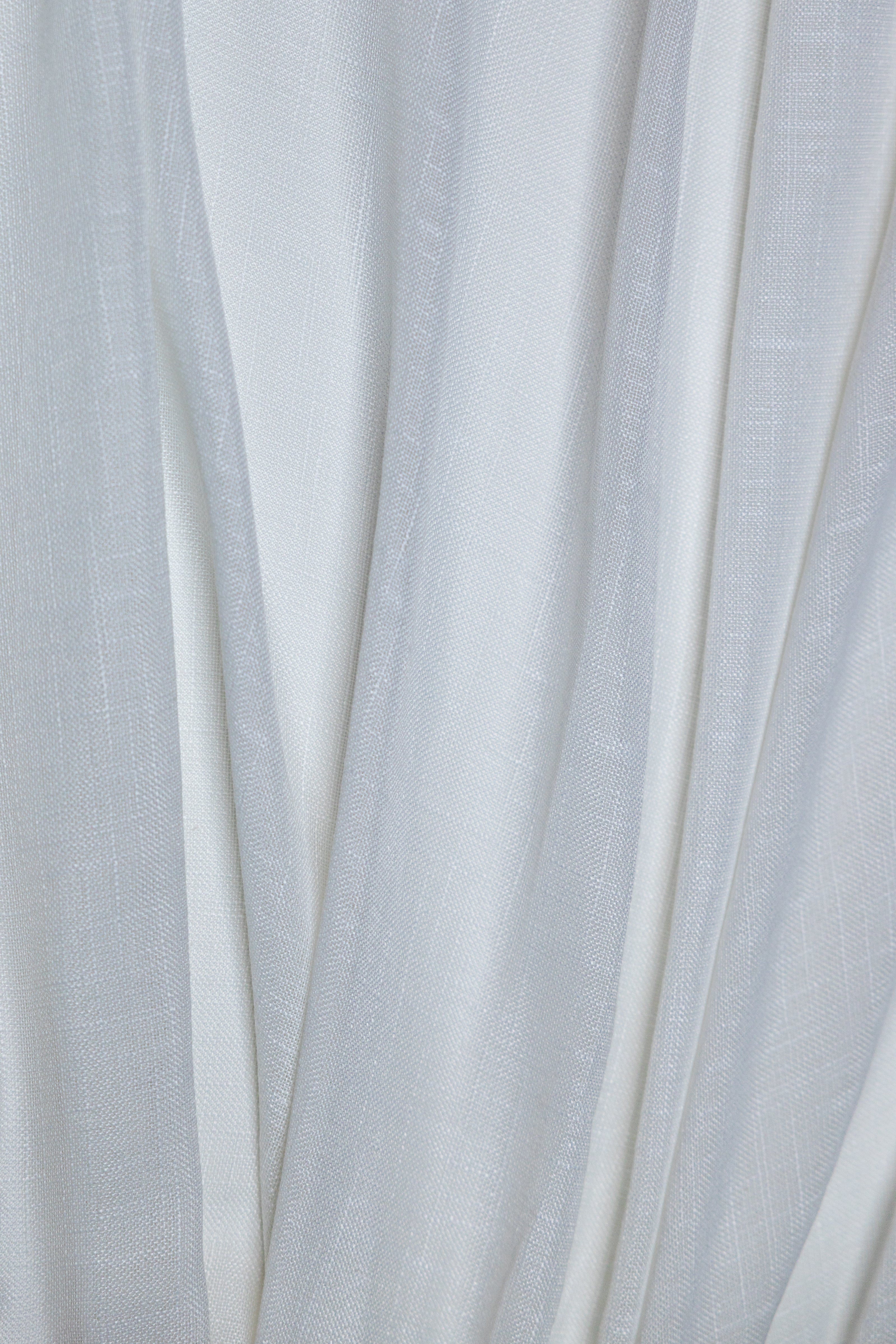 Parma Heavy Textured Linen Inspired Sheer Grommet Curtain 108"x 95"-Curtains-DECOROLALA