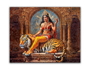 Parvati Canvas Wall Art 48x36 Inches-Canvas Print-DECOROLALA